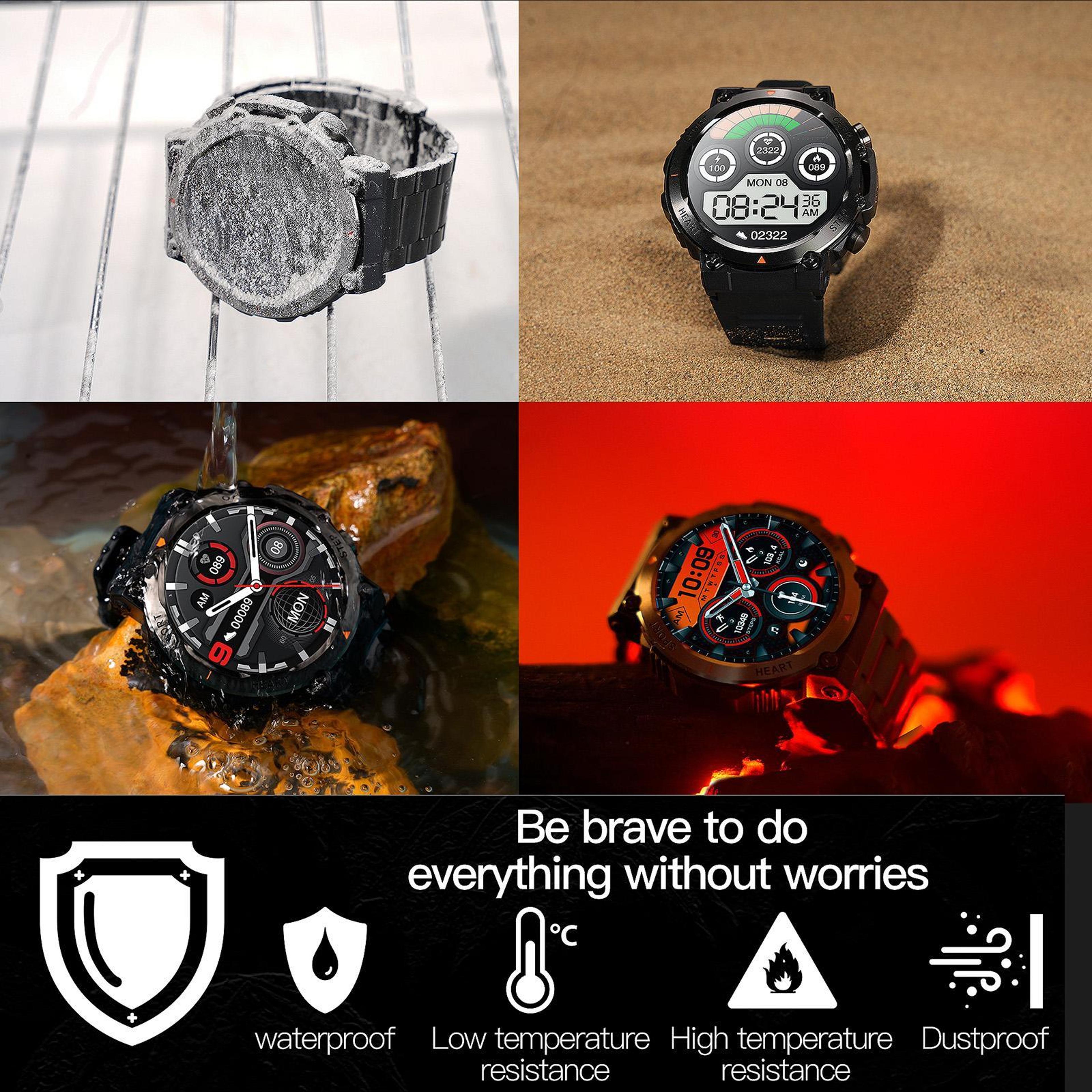 AK61 Bluetooth Smart Watch With BT Calling Fitness Tracker And Health Monitoring Watch 7
