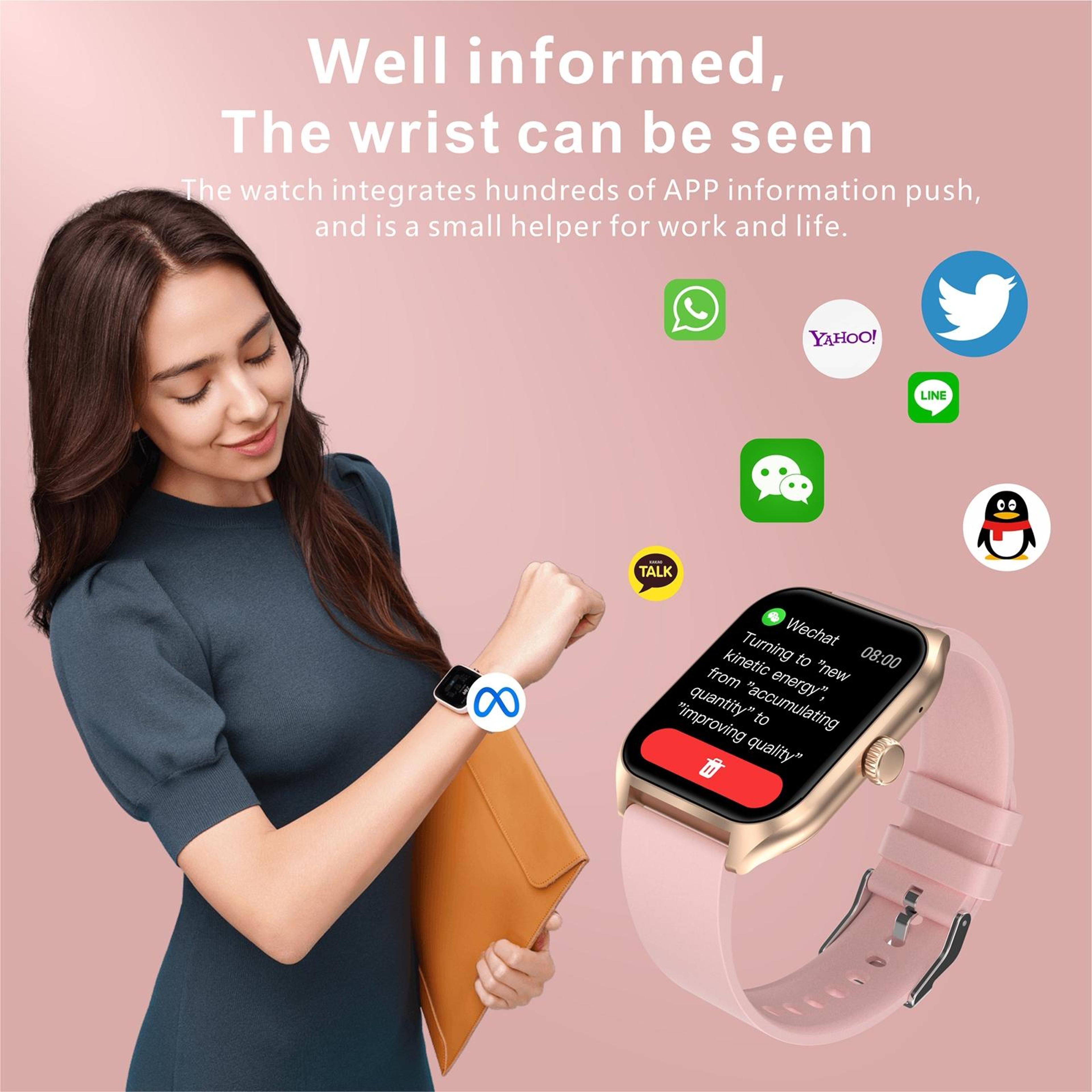 QX5 Bluetooth Calling Smart Watch With 196 Inch HD Display Health Fitness Tracker 11