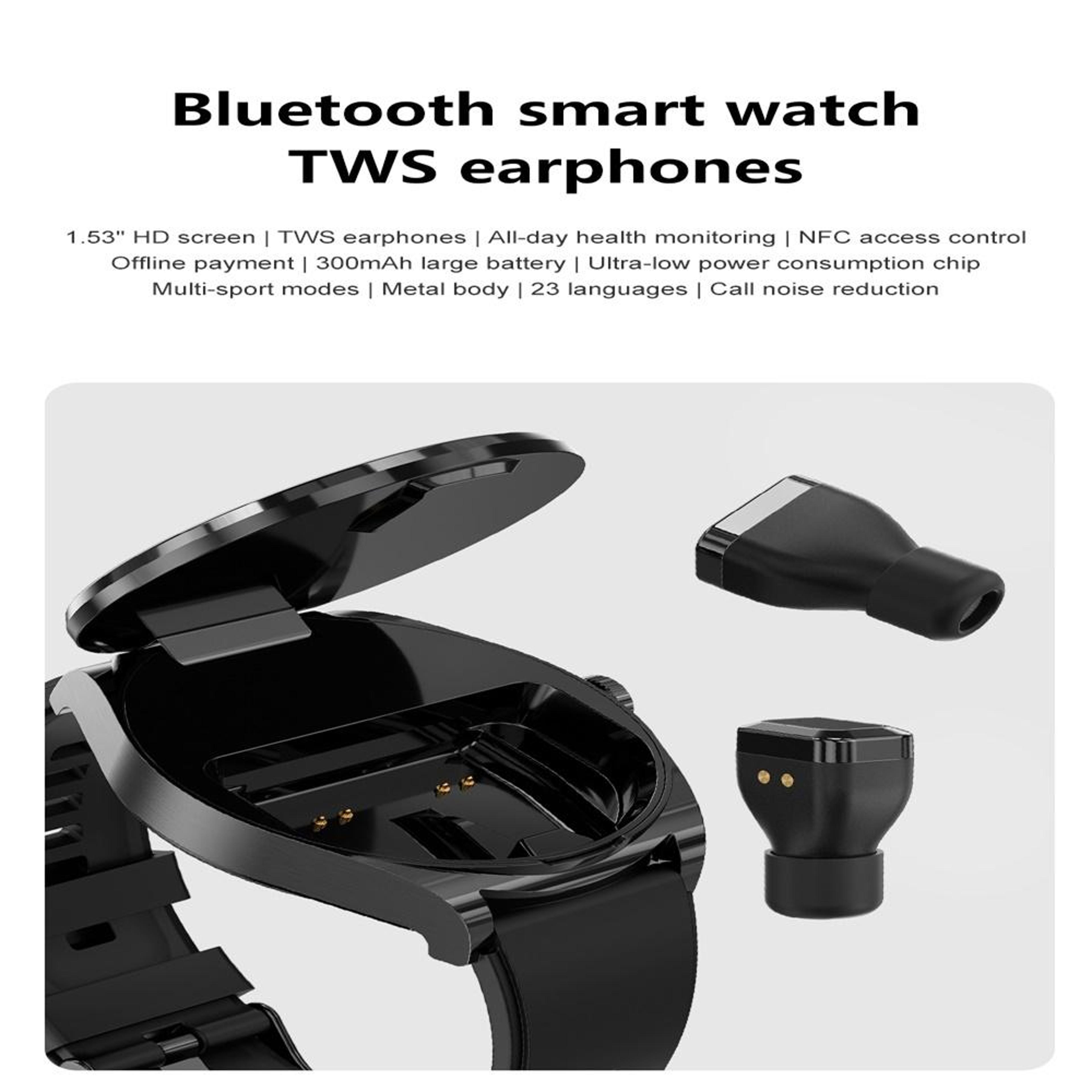 S9 Smart Watch With Bluetooth Calling 153 Inch HD Display Health Fitness Tracker 4