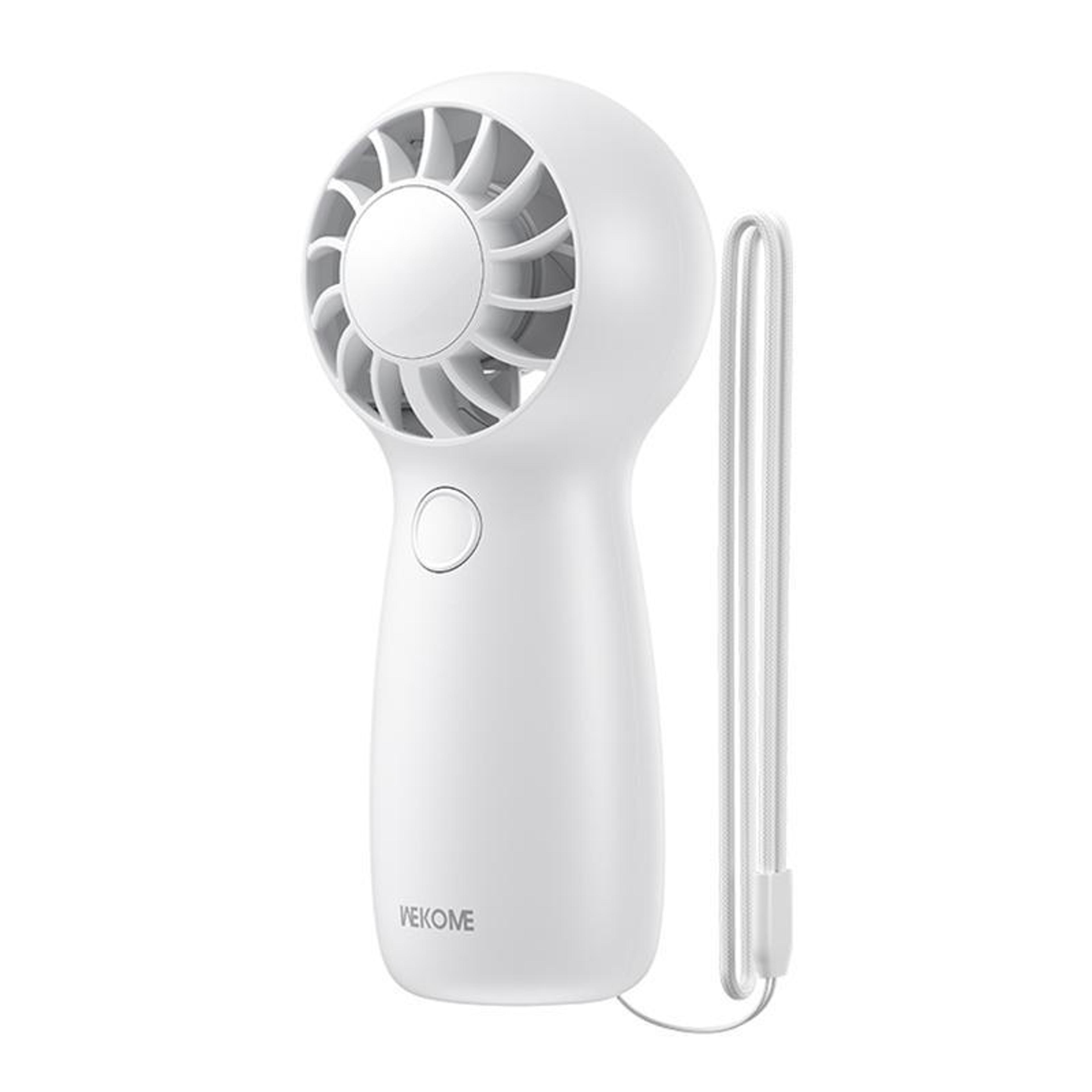 wt-f30 mini handheld fan portable rechargeable fan with 3 speeds type c cooling