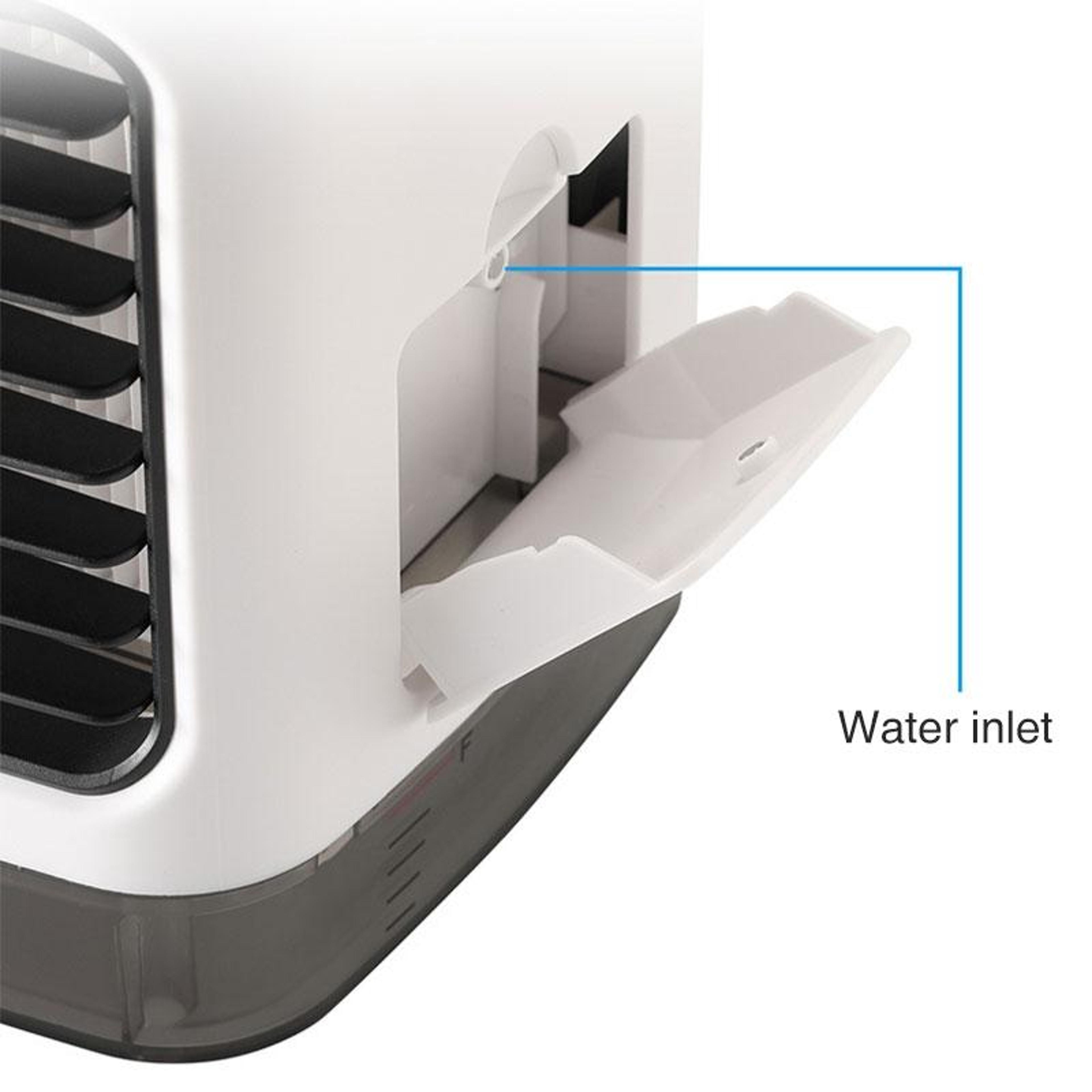 Portable Air Cooler Desktop Cooling Fan USB Air Conditioner Fan With 480ml Mist Humidifier 5