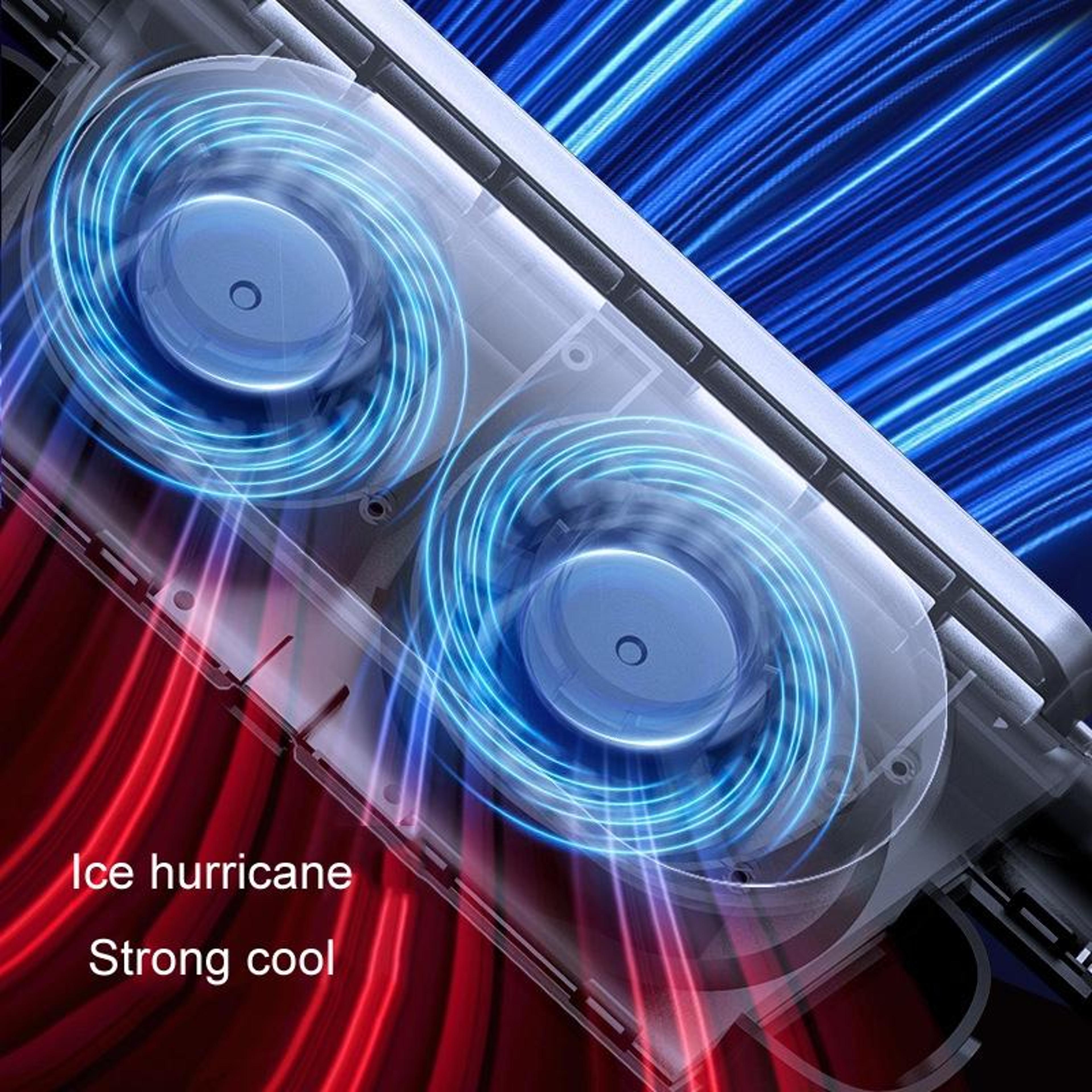 TurboFlow Car Seat Fan USB TypeC Seat Back Cooling Fan High Wind Portable Car Air Circulator 4