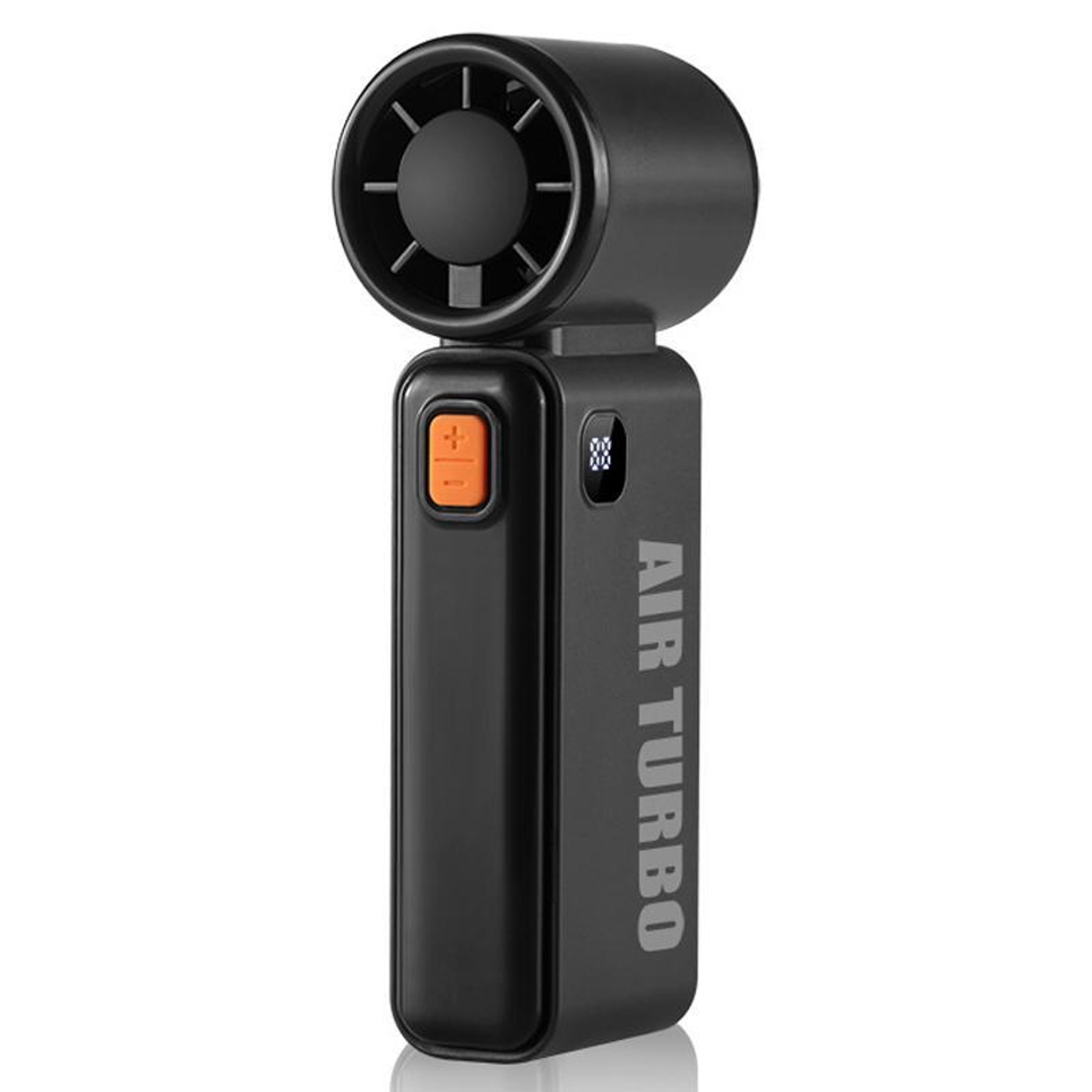 Portable High Speed Handheld Fan With Digital Display USB Rechargeable Personal Cooling Fan 11