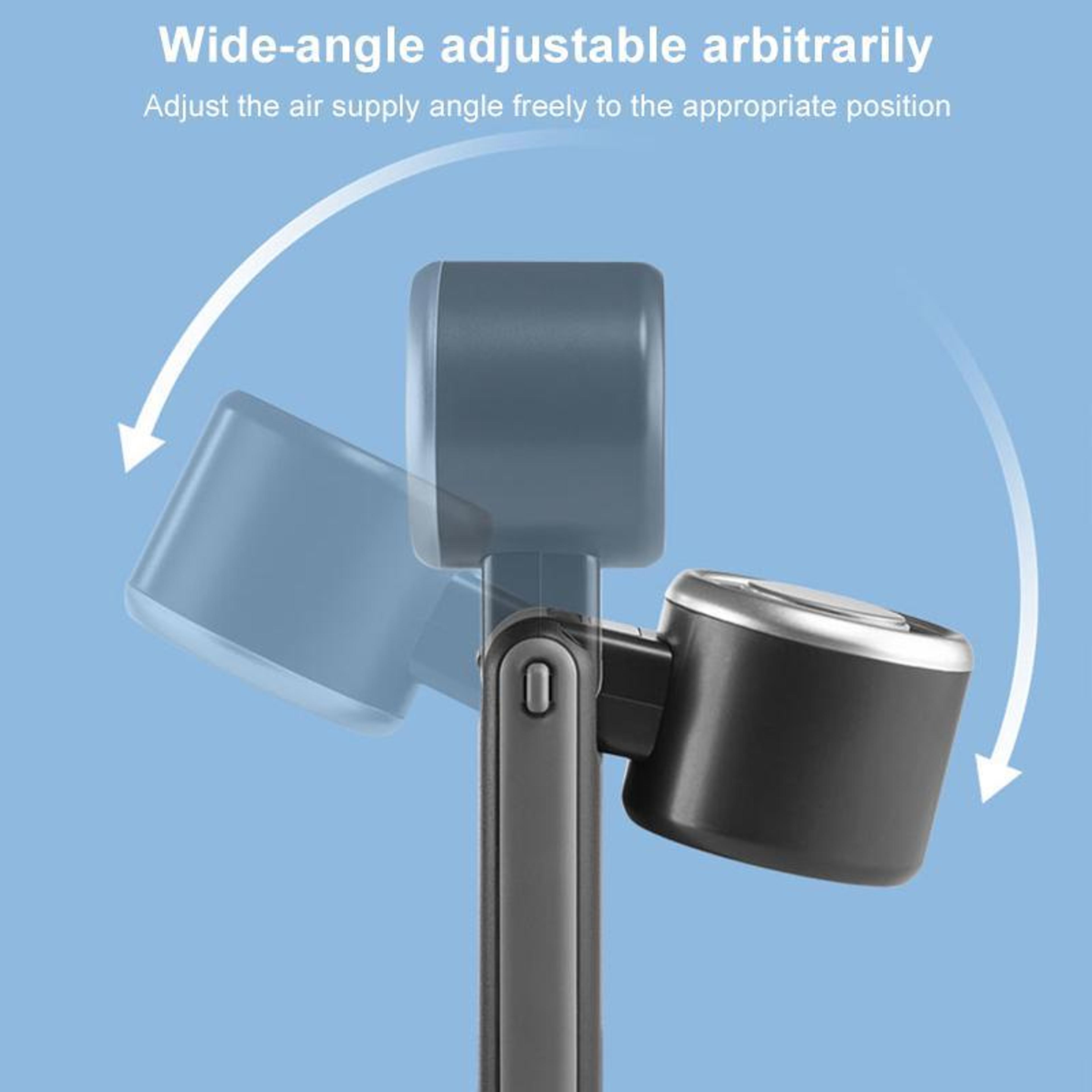 HighSpeed Handheld Cooling Fan With Digital Display Ice Cooling Rechargeable Portable Fan 7
