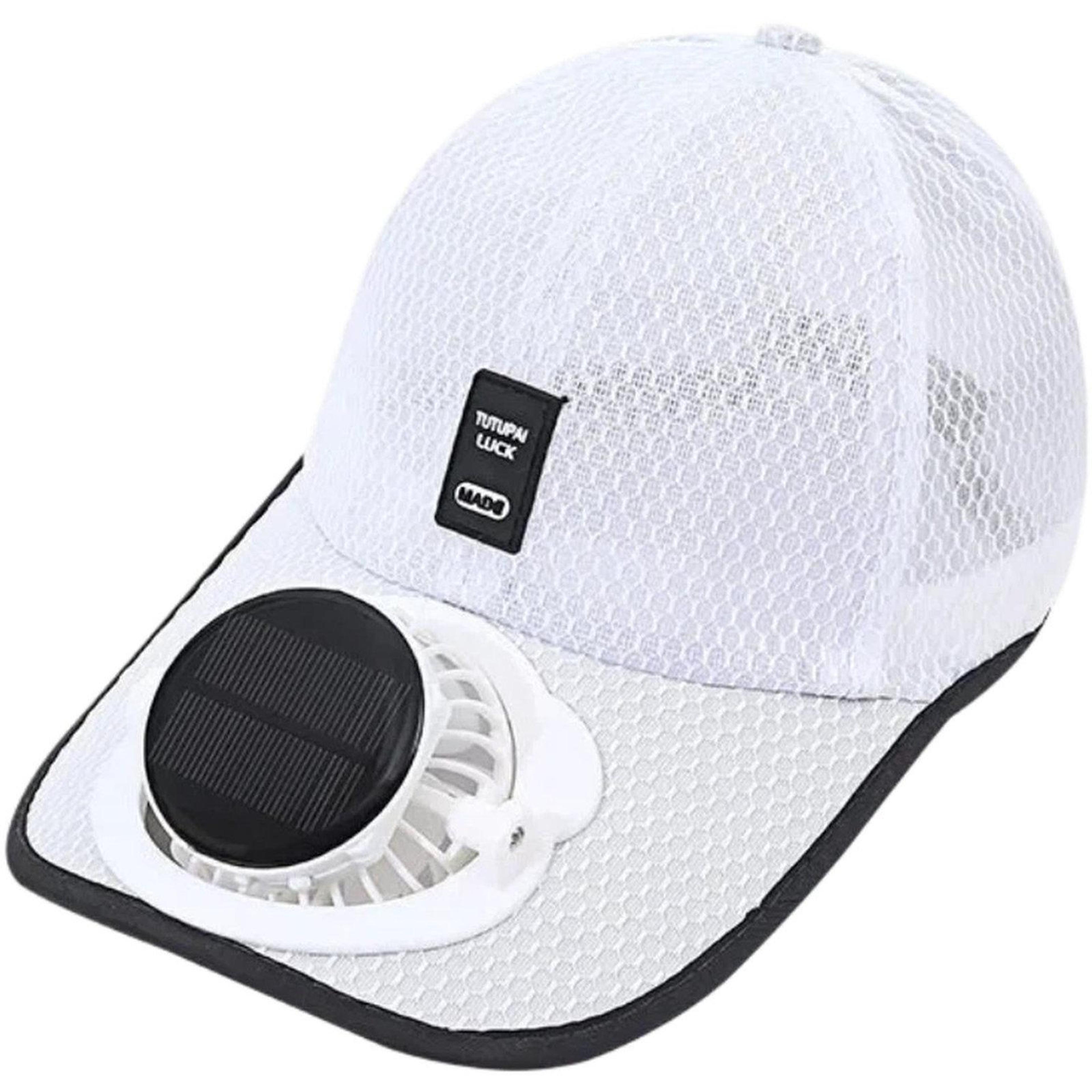 Solar Fan Hat Rechargeable Cooling Hat With 3 Speed Adjustable Breathable Sun Cap 8