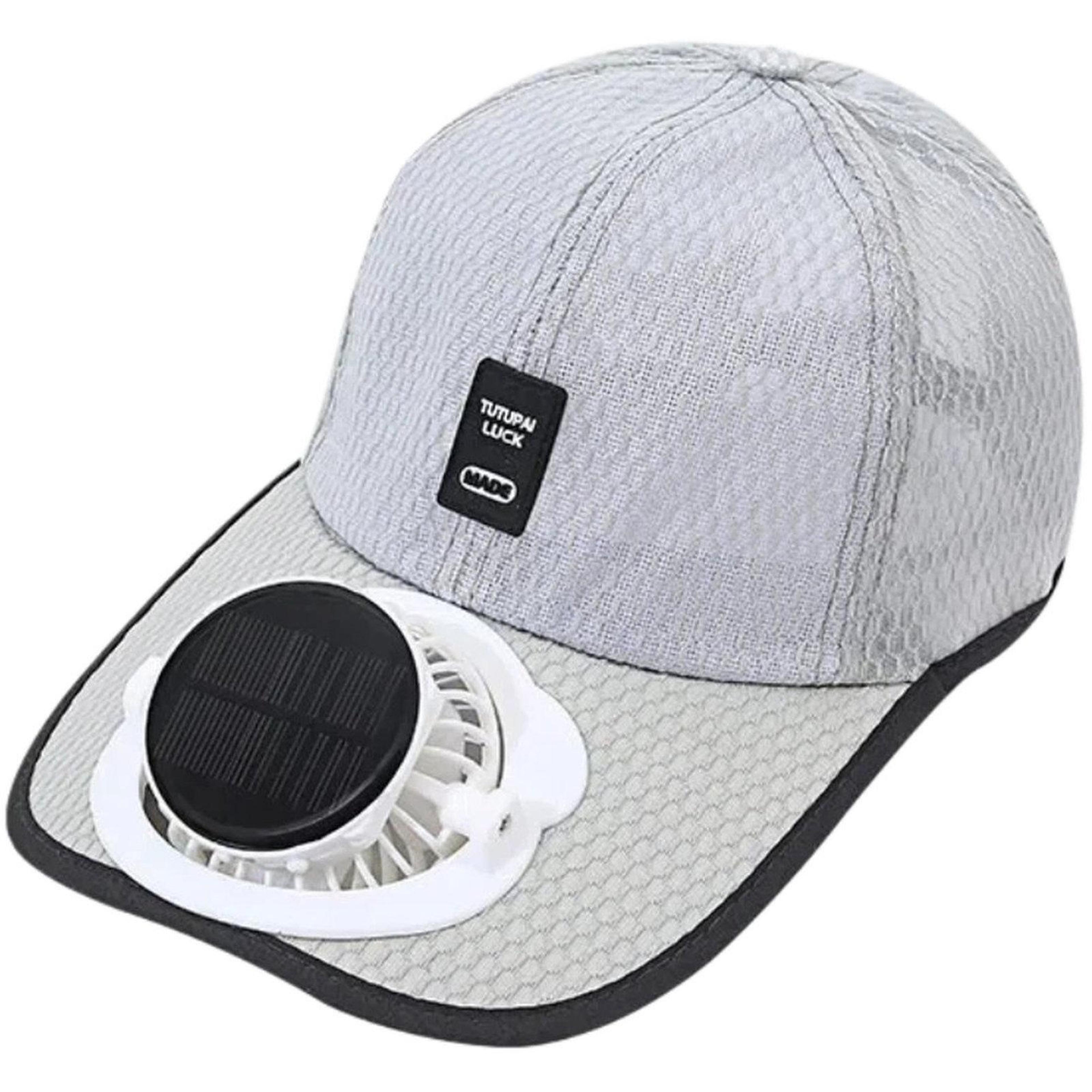 Solar Fan Hat Rechargeable Cooling Hat With 3 Speed Adjustable Breathable Sun Cap 7