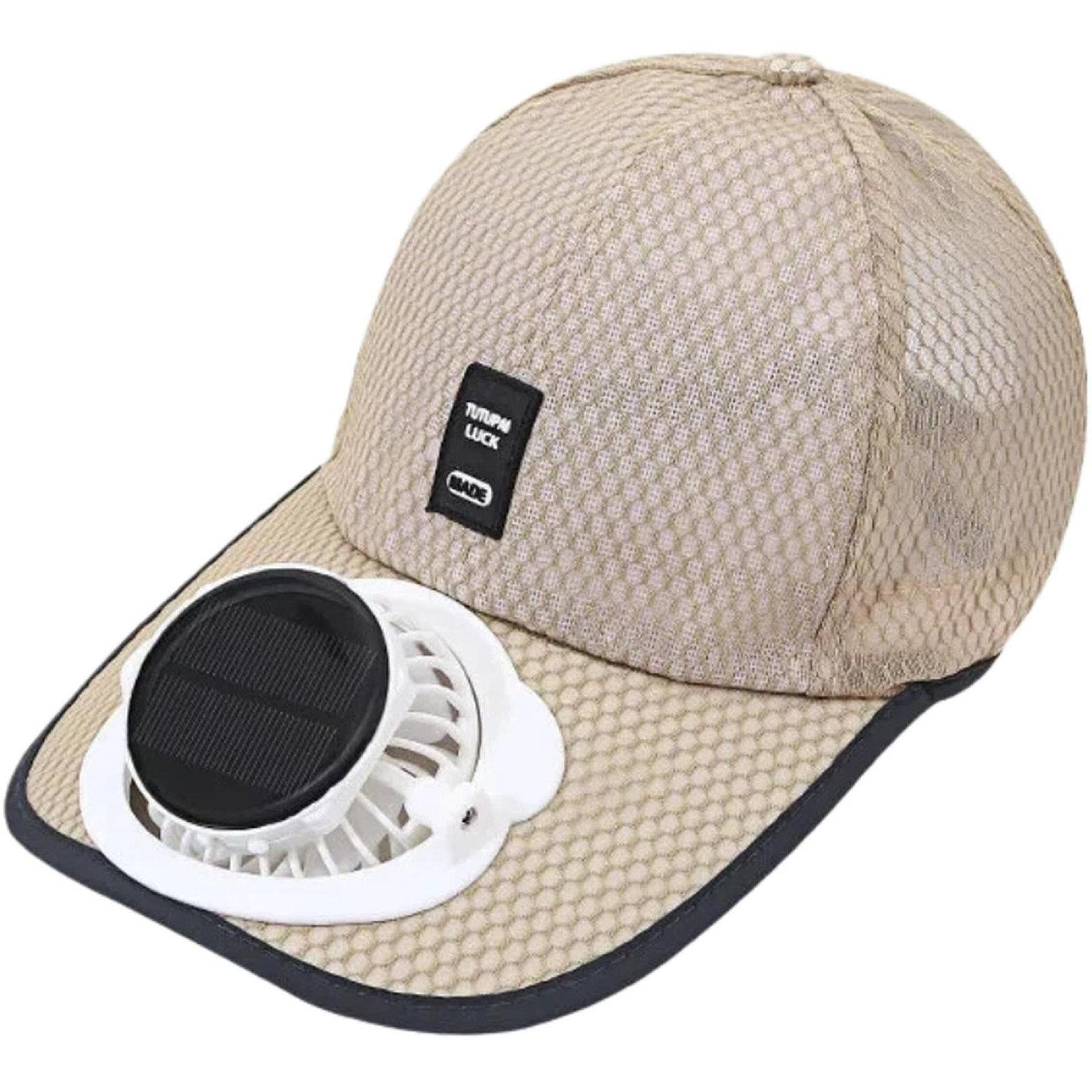 Solar Fan Hat Rechargeable Cooling Hat With 3 Speed Adjustable Breathable Sun Cap 10