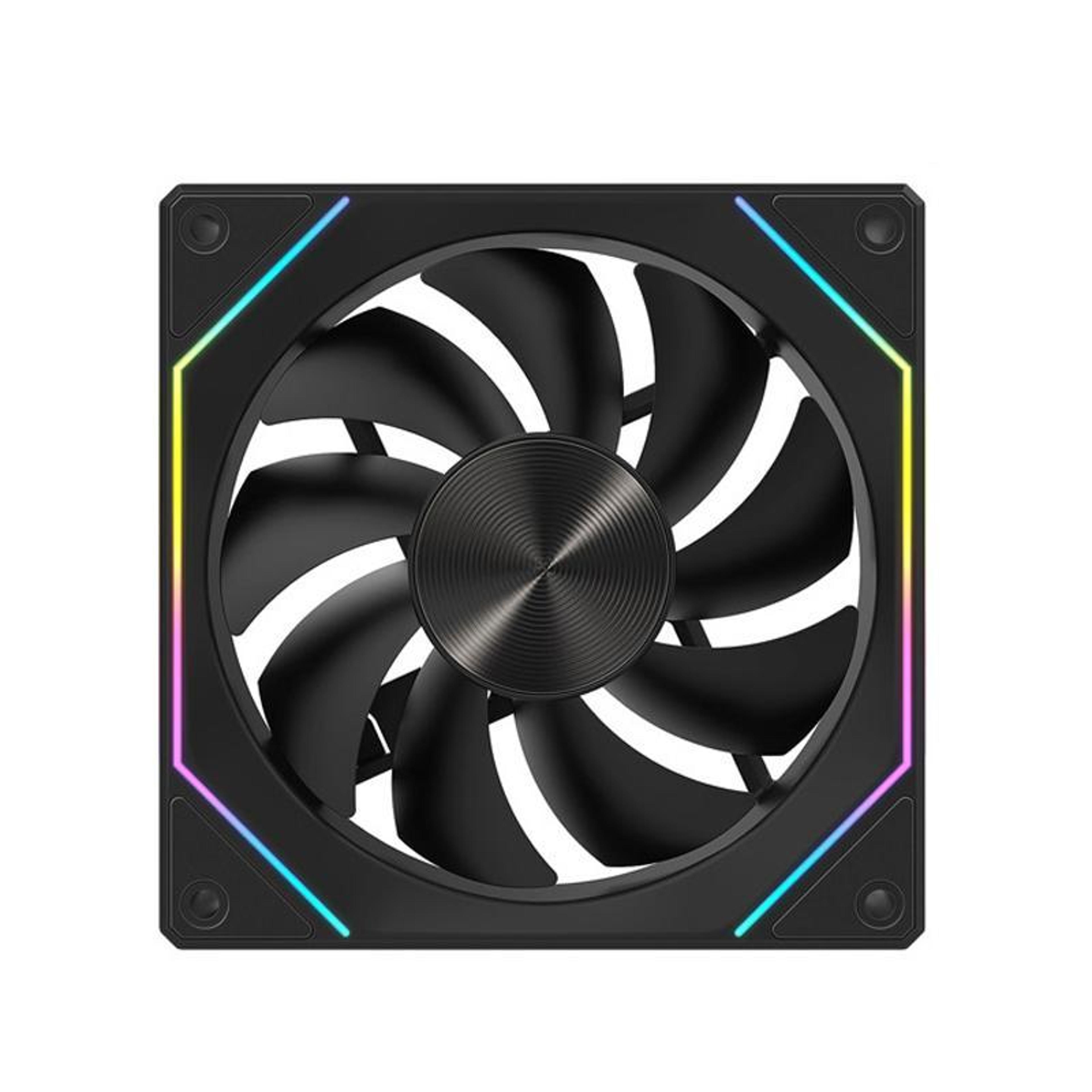 Infinity Mirror ARGB PC Fan PWM Cooling Fan With Ultra Quiet Thermal Control 9