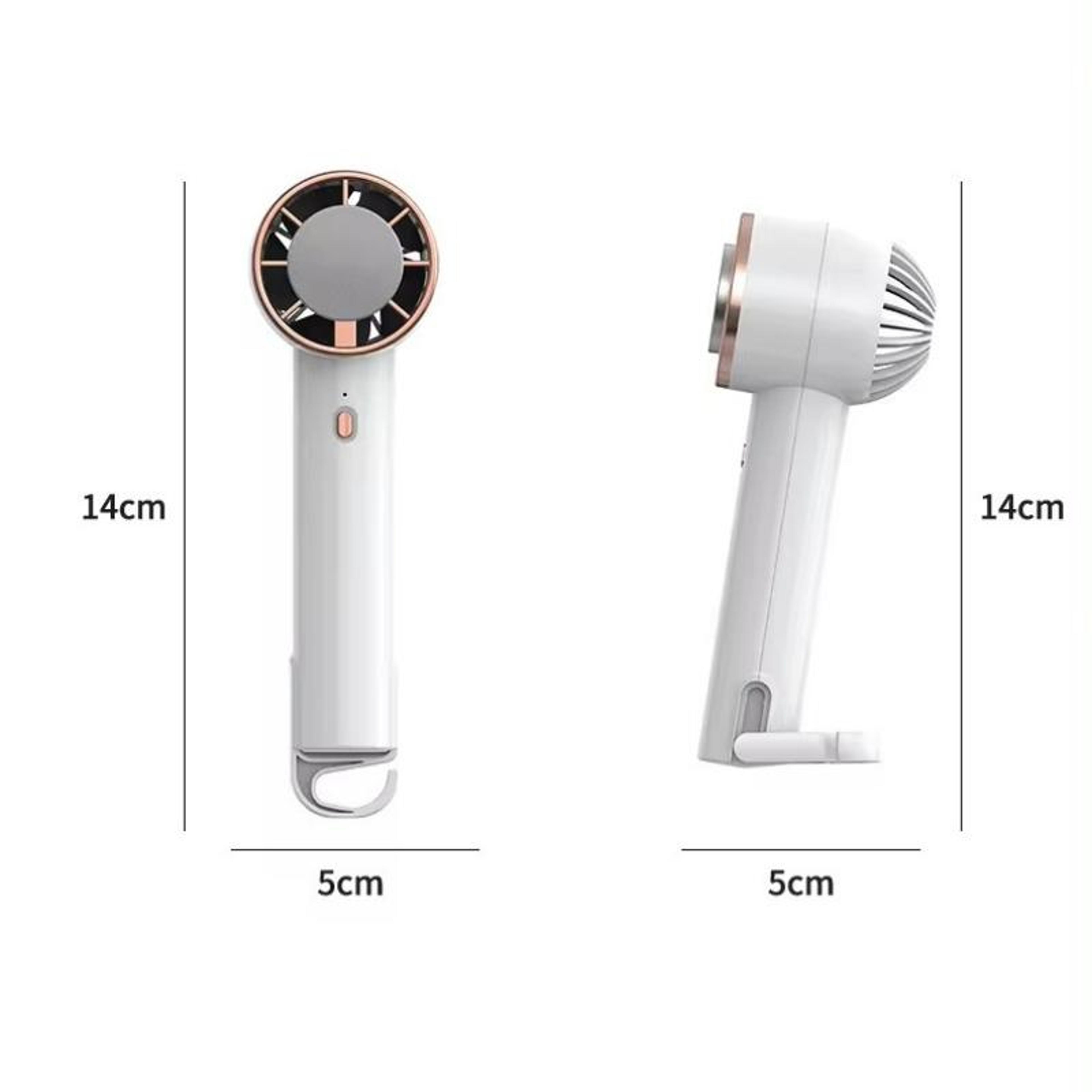 CL02 Handheld Cooling Fan Portable USB Fan With Semiconductor Cooling Rechargeable Personal Cooler 4