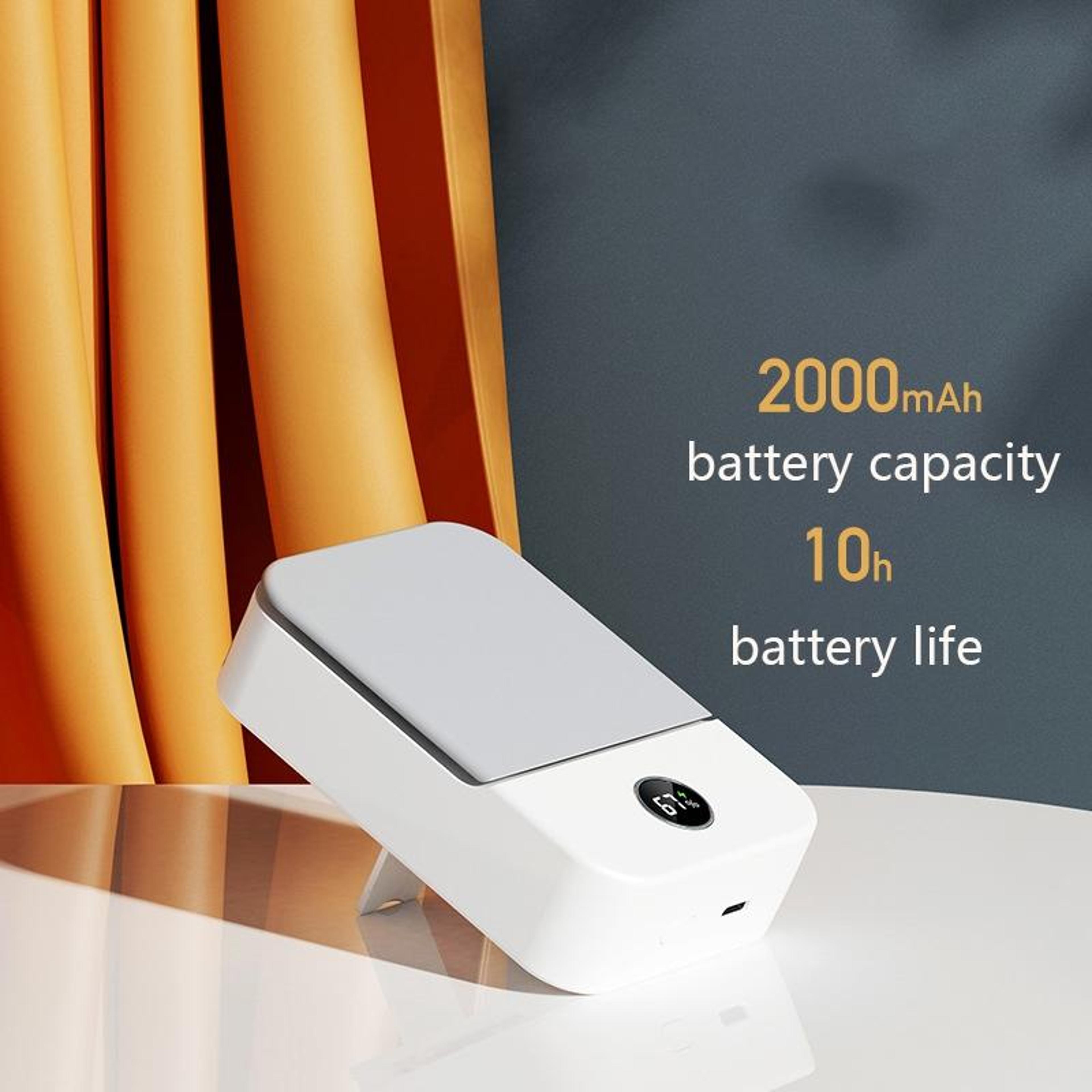 Portable Neck Fan USB Rechargeable Bladeless Mini Personal Cooling Fan 1