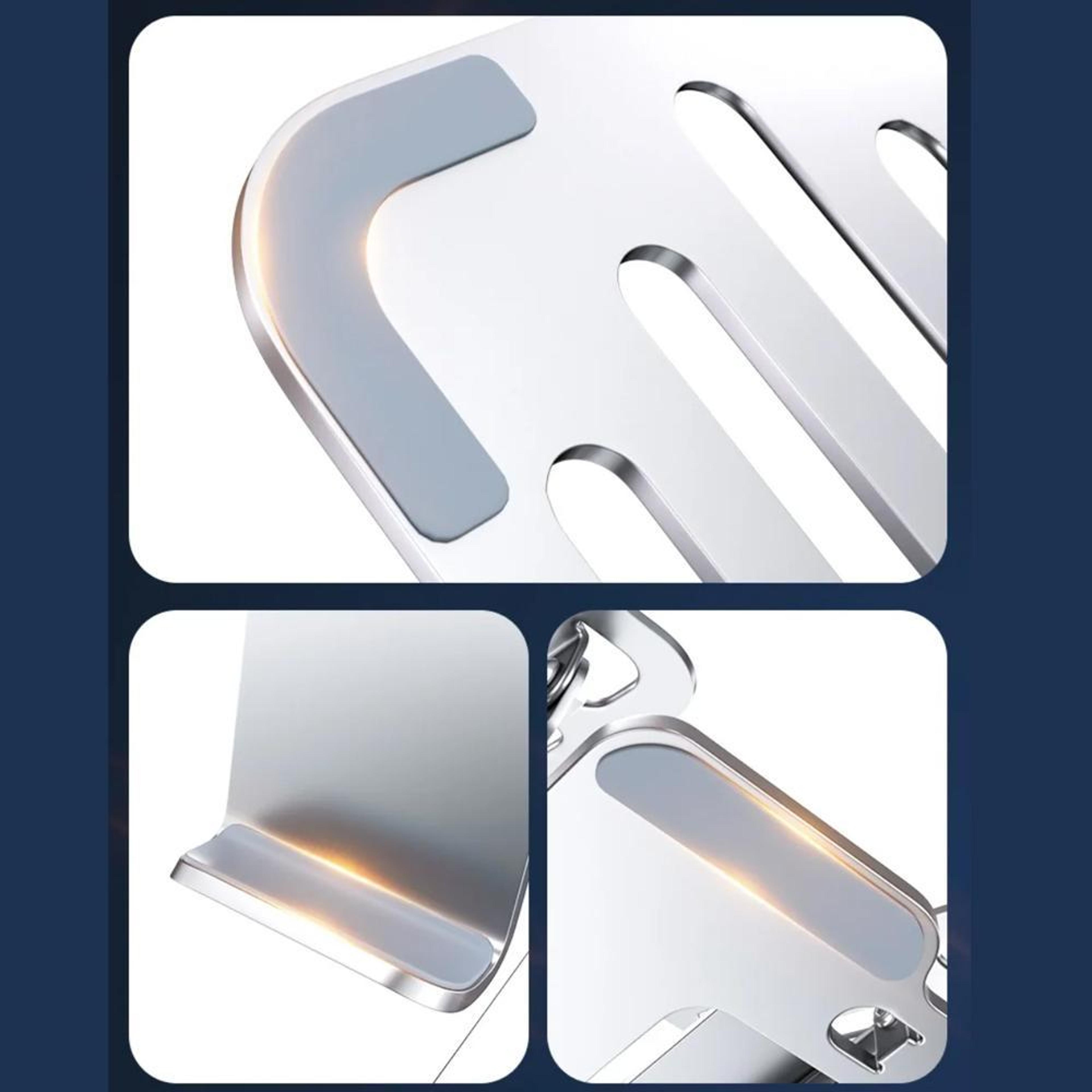 2 In 1 Laptop Stand With Laptop Cooling Stand And Phone Holder Adjustable Tablet Riser 4