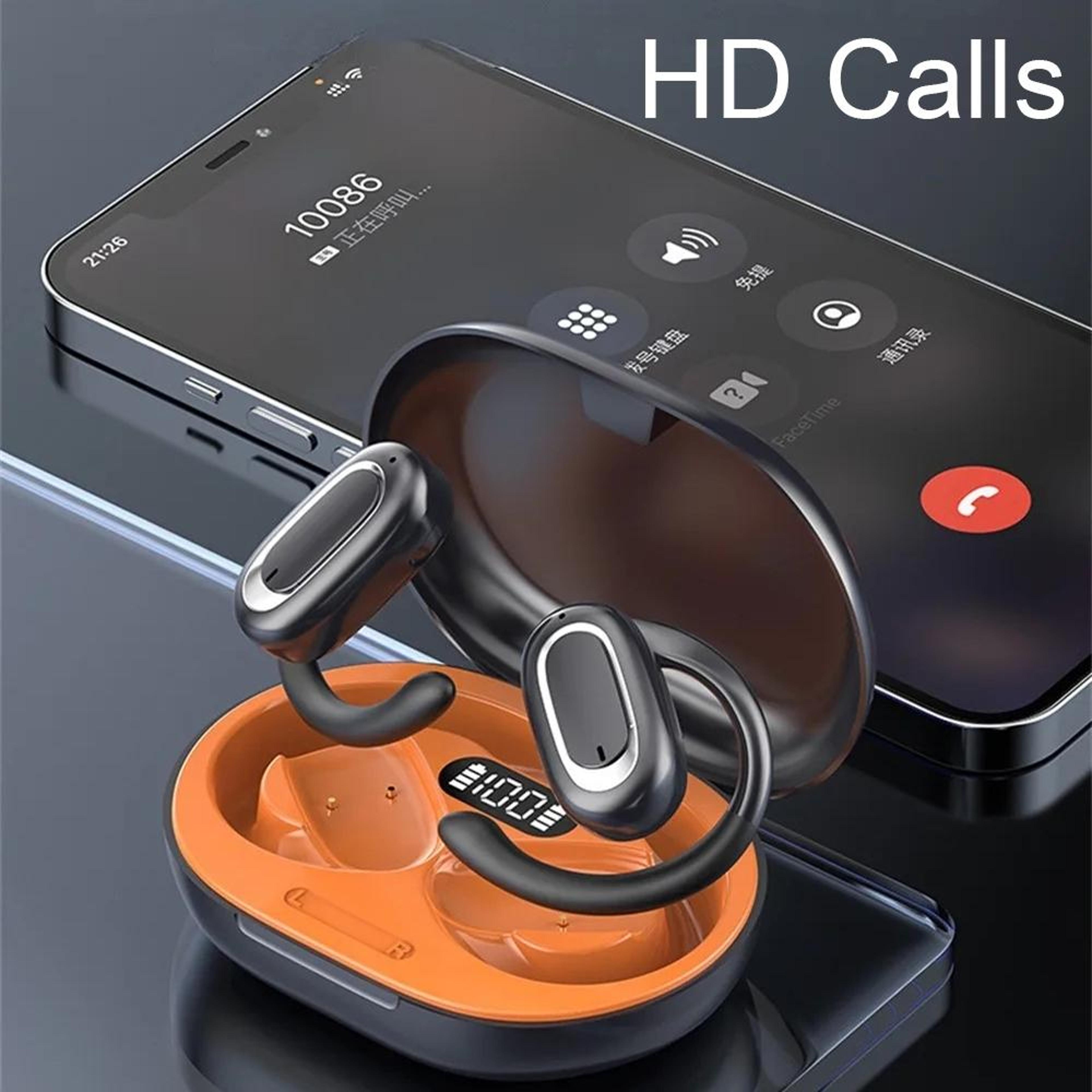 T35 OWS Bluetooth Earbuds With Adjustable Ear Hook Wireless Earphones Noise Reduction Bluetooth 53 7
