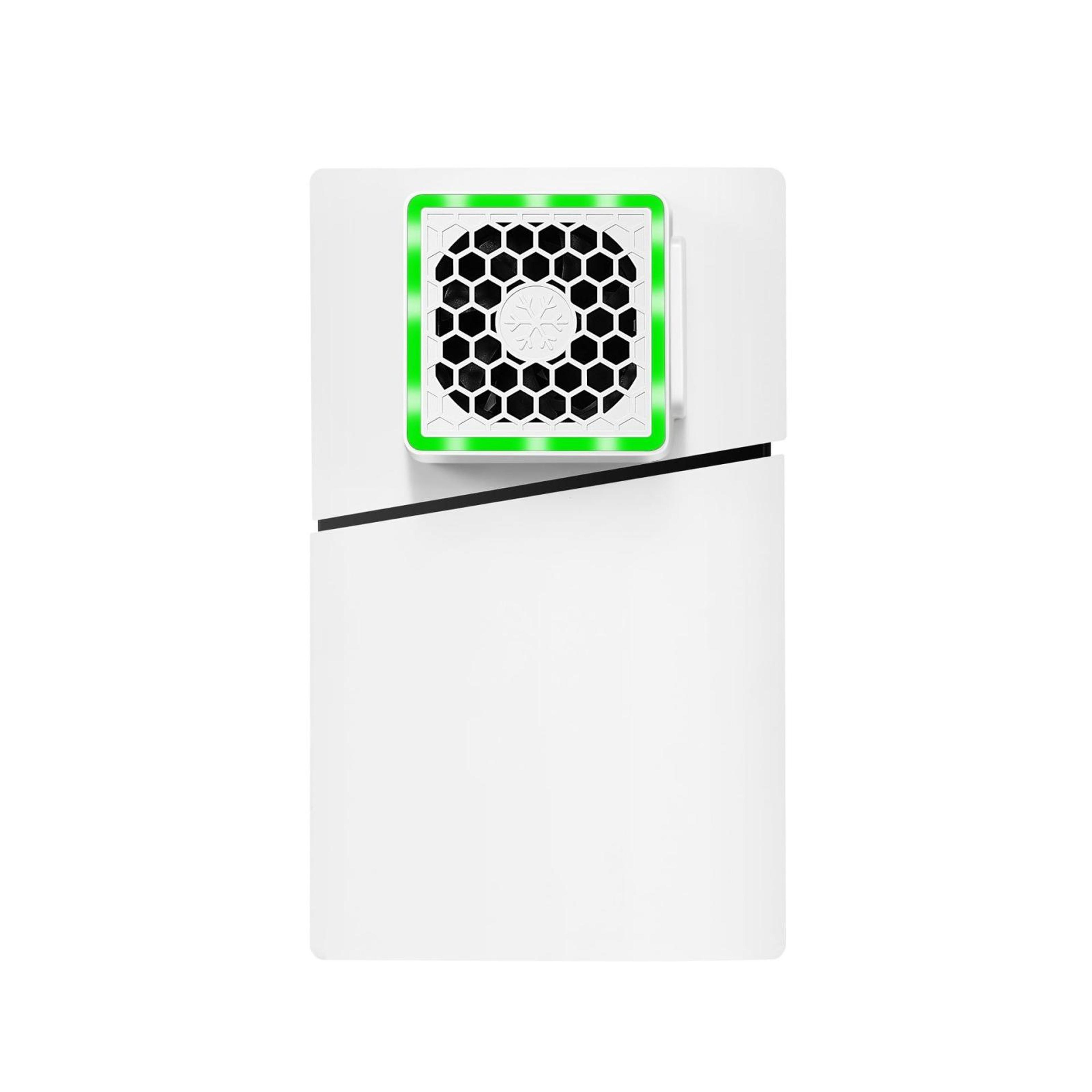 PS5 Slim Cooling Fan With RGB Cooling Fan Side Mount 3 Speed USB Powered Console Cooler 3