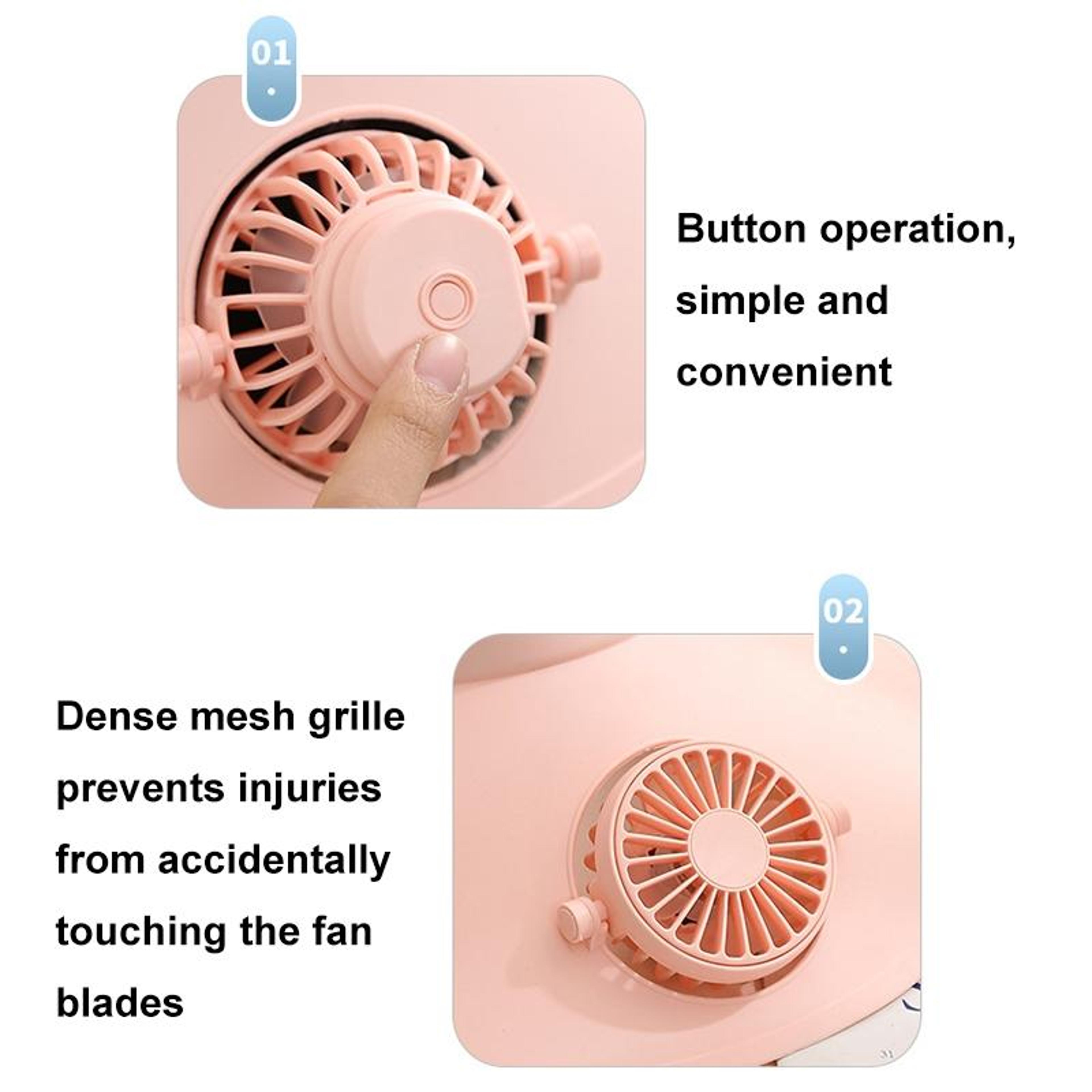 Portable Sun Hat With Fan Adjustable Cooling Sun Hat For Outdoor UV Protection 2