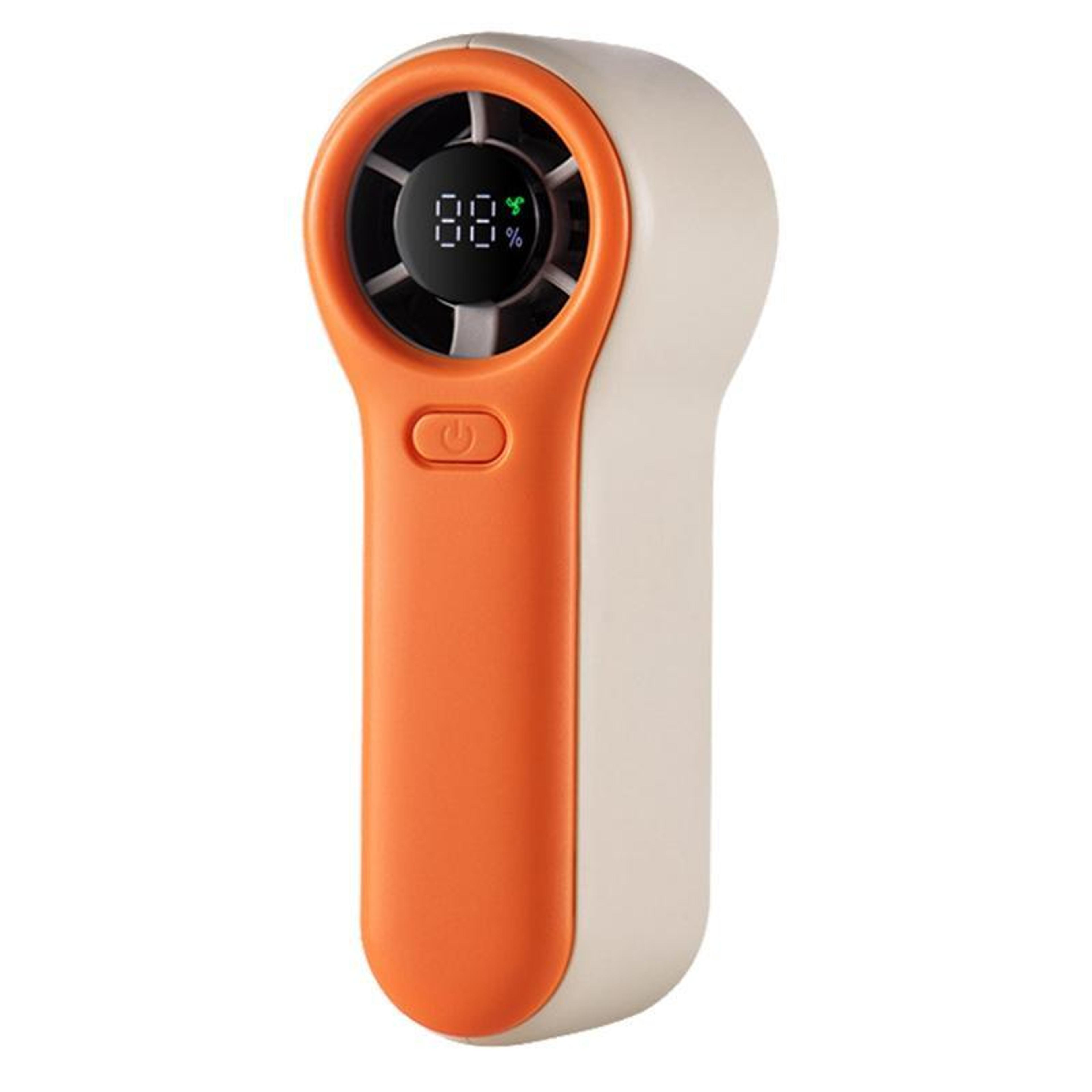 High Speed Mini Handheld Fan With Digital Display USB C Rechargeable Portable Personal Cooling Fan 7
