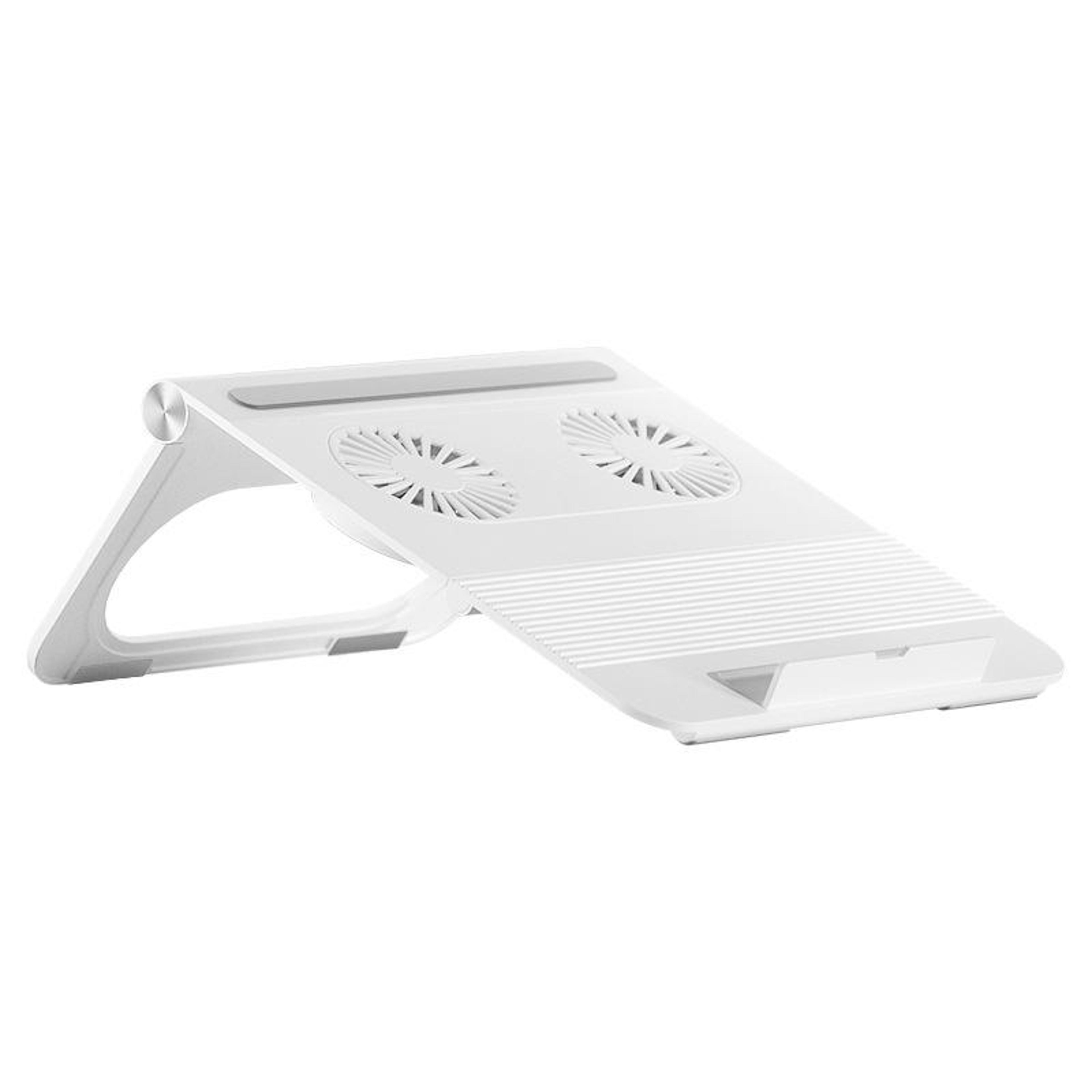 Portable Laptop Cooling Stand With Dual Fan Adjustable Foldable Laptop Stand For Tablets Up To 16 I 1
