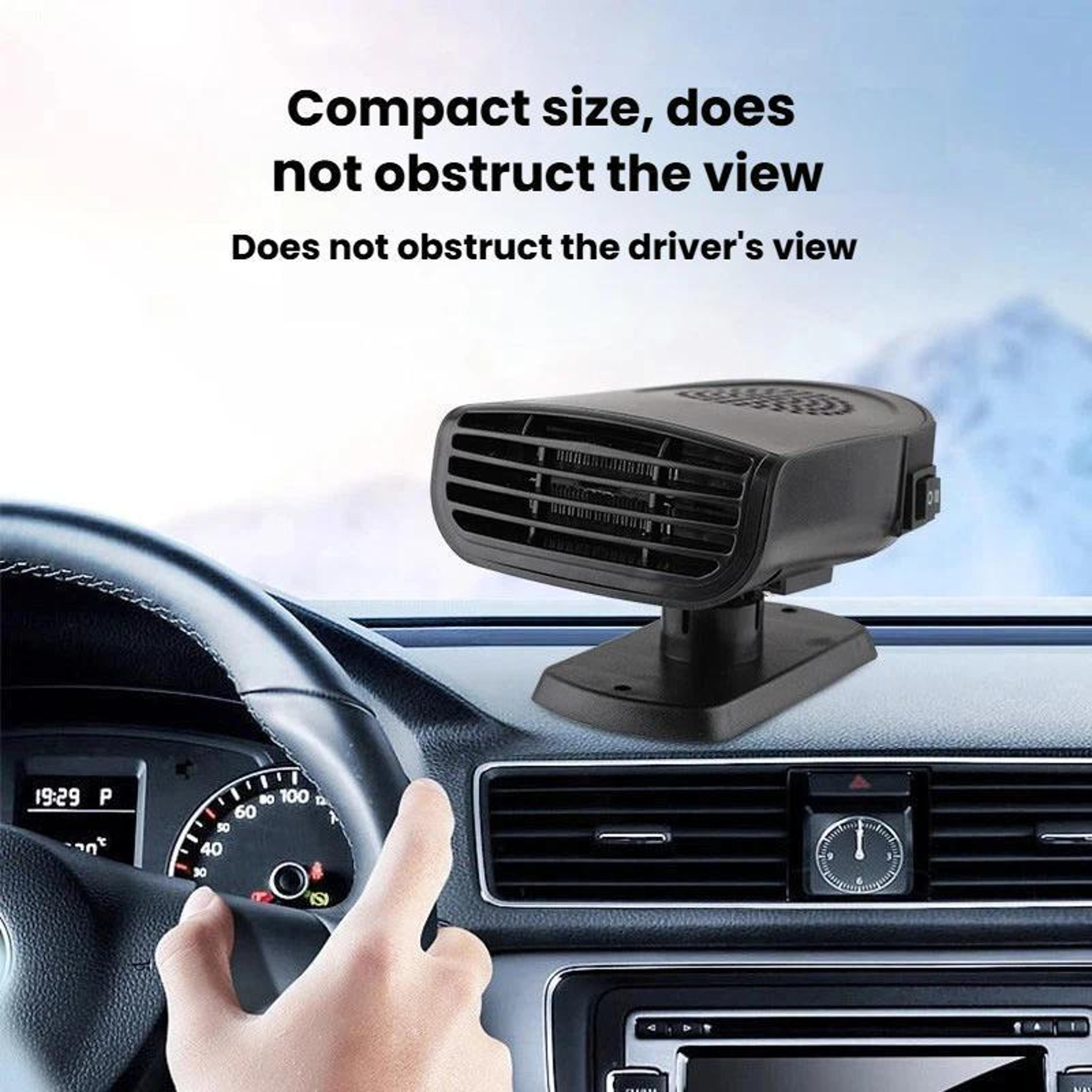 150W Car Heater And Car Defroster Portable Heating Cooling Fan For Fast Windshield Demisting 2
