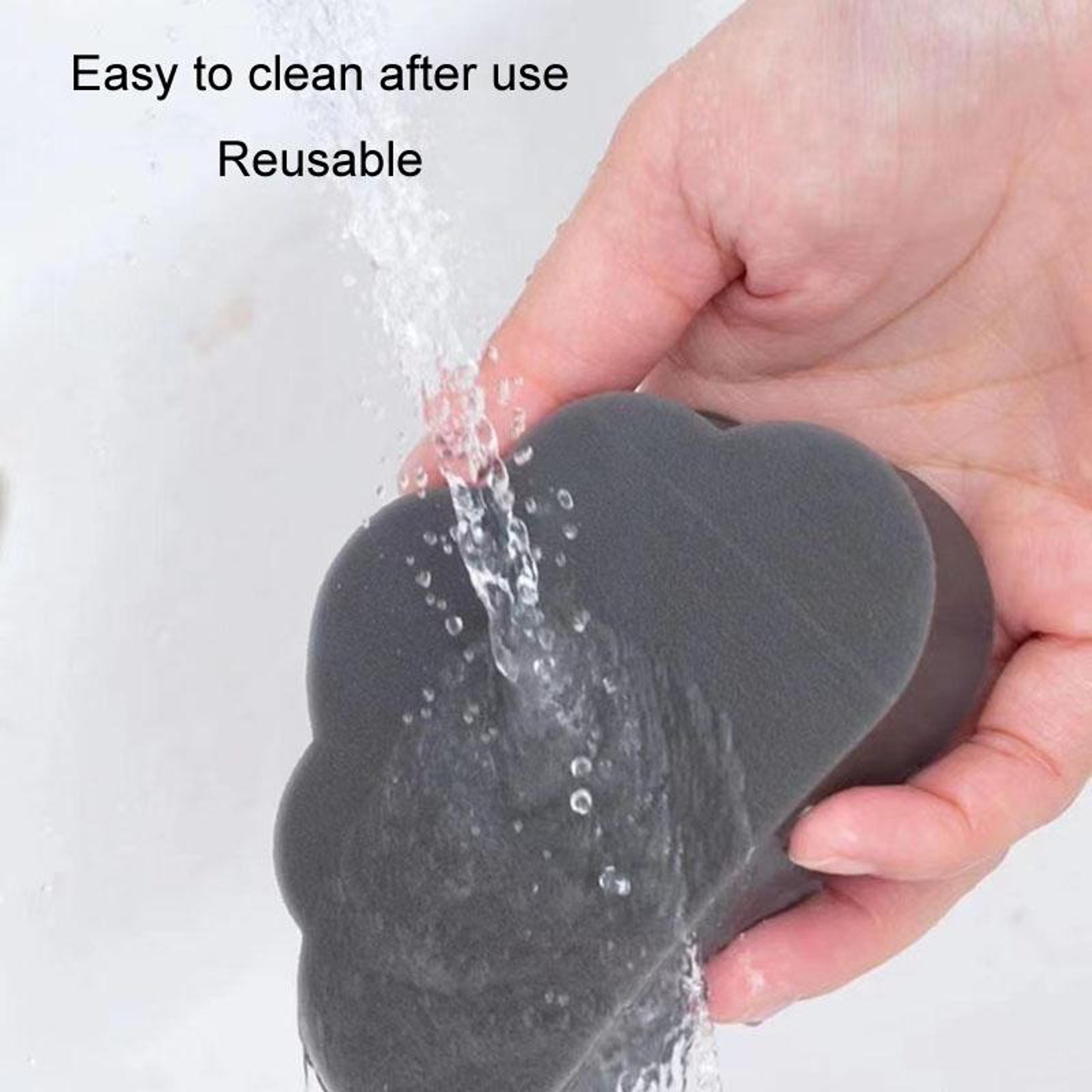 Cloud Shaped Bathroom Cleaning Sponge PVA Sponge Cleaner For Sink Mirror And Limescale Removal 7