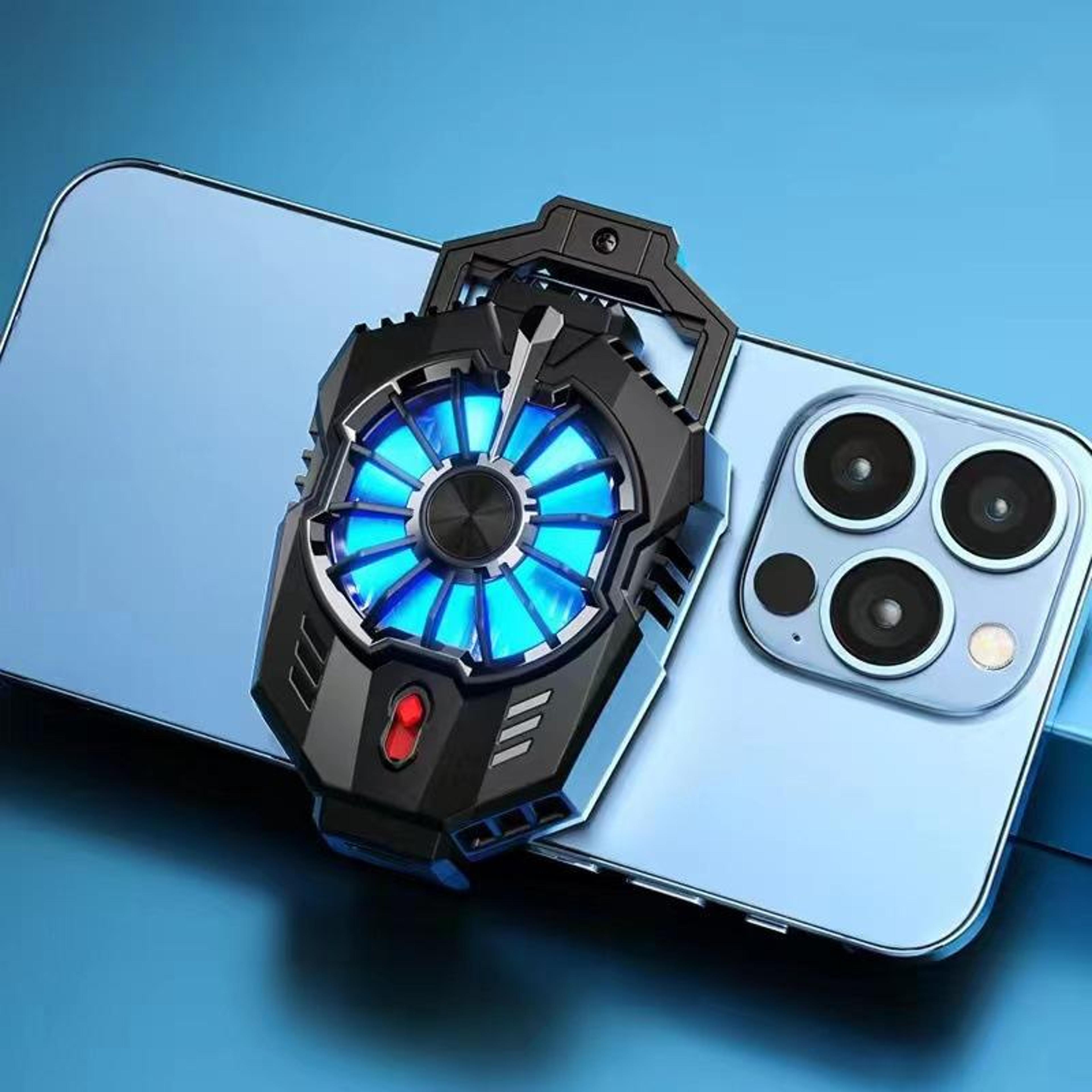 X20 Phone Cooling Fan Semiconductor Mobile Phone Cooler With LED Lights USB C Gaming Radiator 11