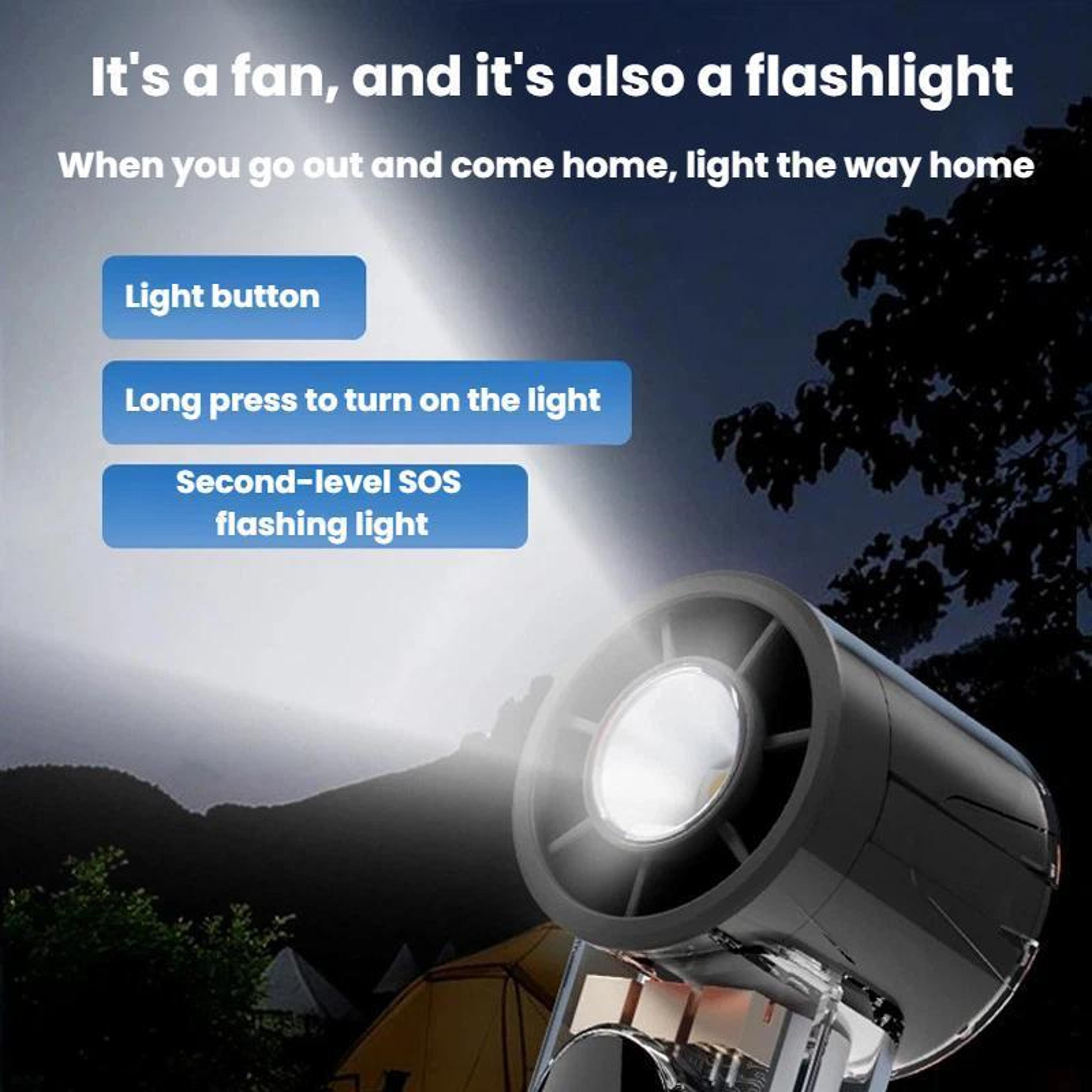 S8 High Speed Handheld Fan With Ice Cooling Digital Display Portable Rechargeable Fan 10