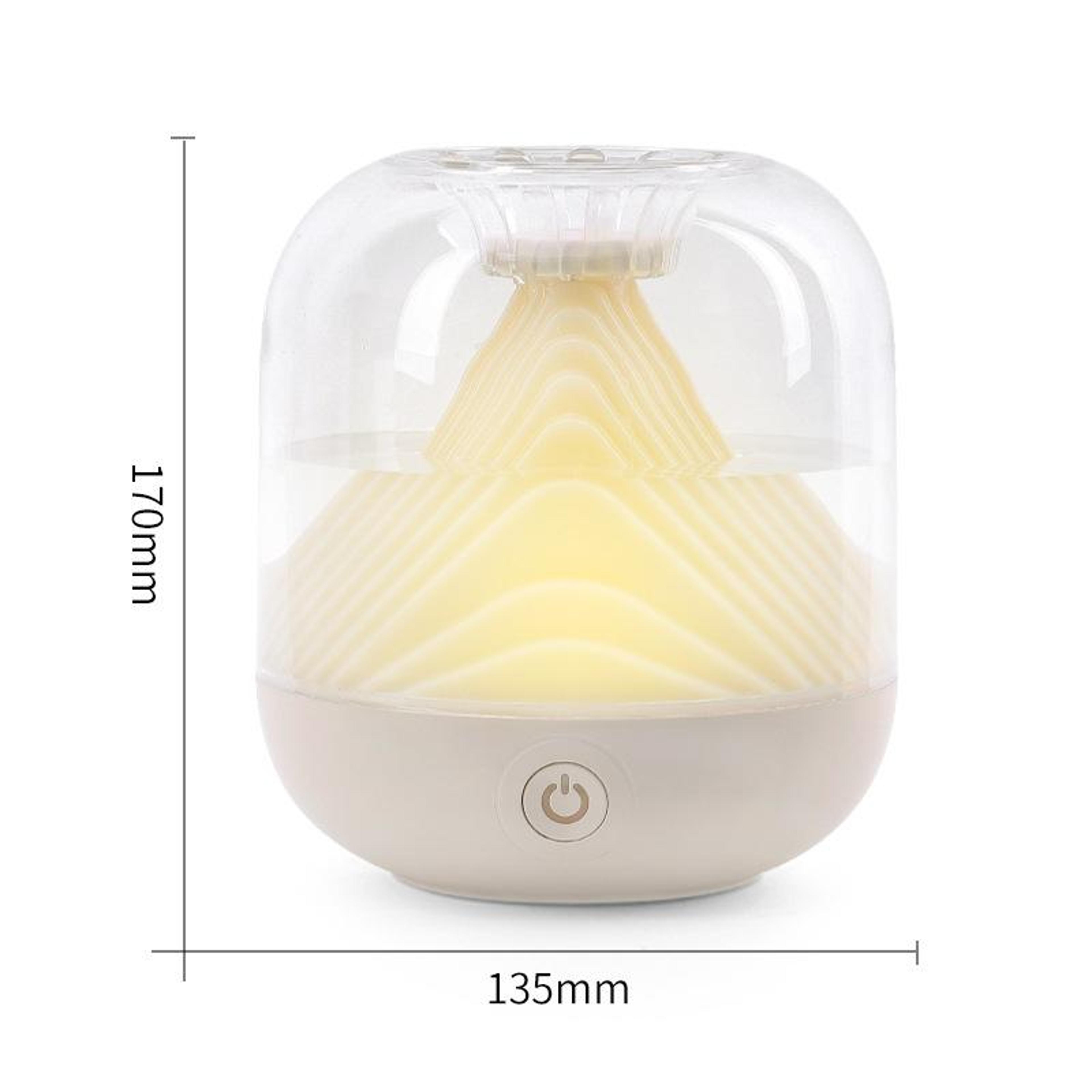 Mountain Mist Wireless Humidifier With Ambient Night Light 700ml USB Humidifier For Home Office 1