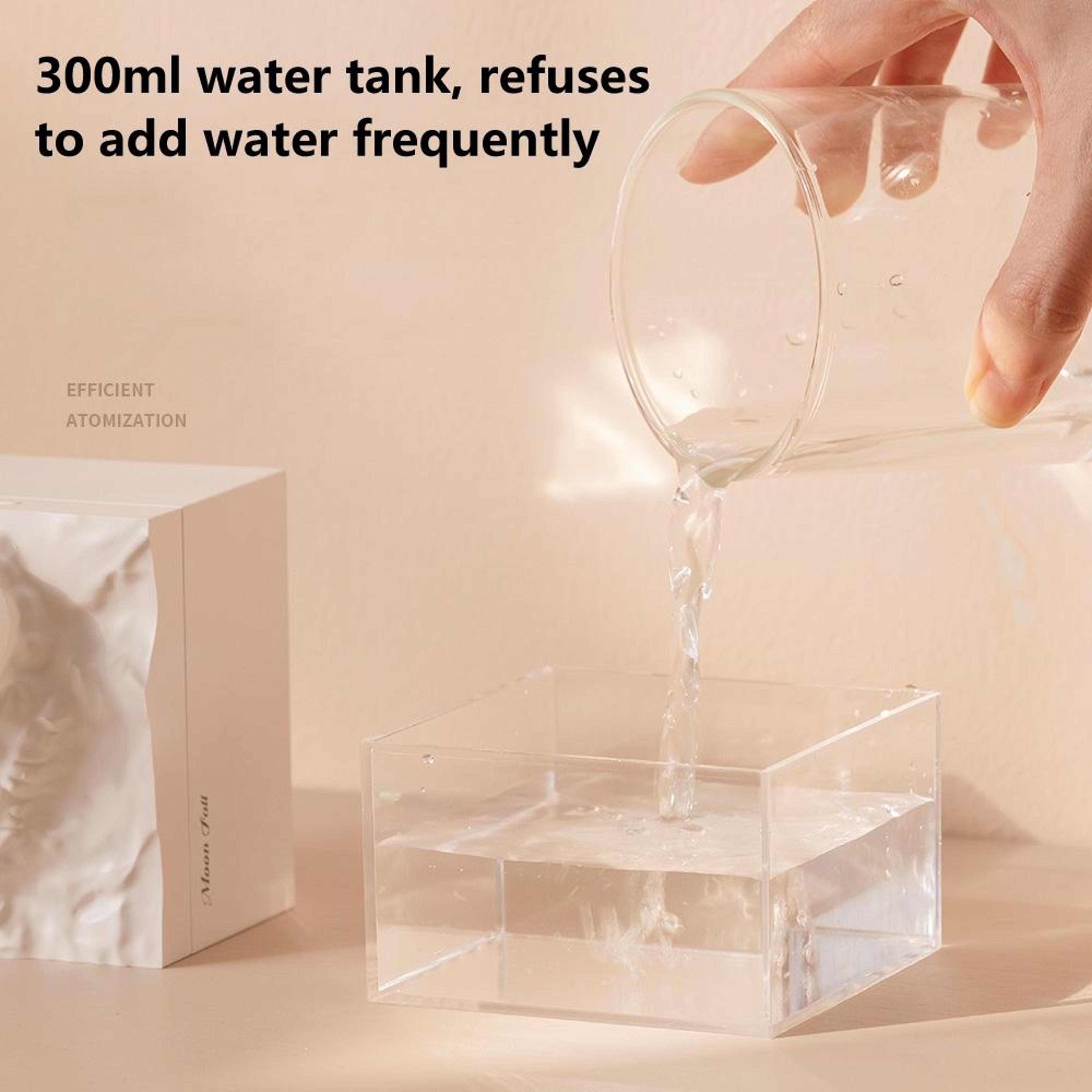 Moon Meteorite Mini Humidifier With Colorful Night Light USB Cool Mist Humidifier 4