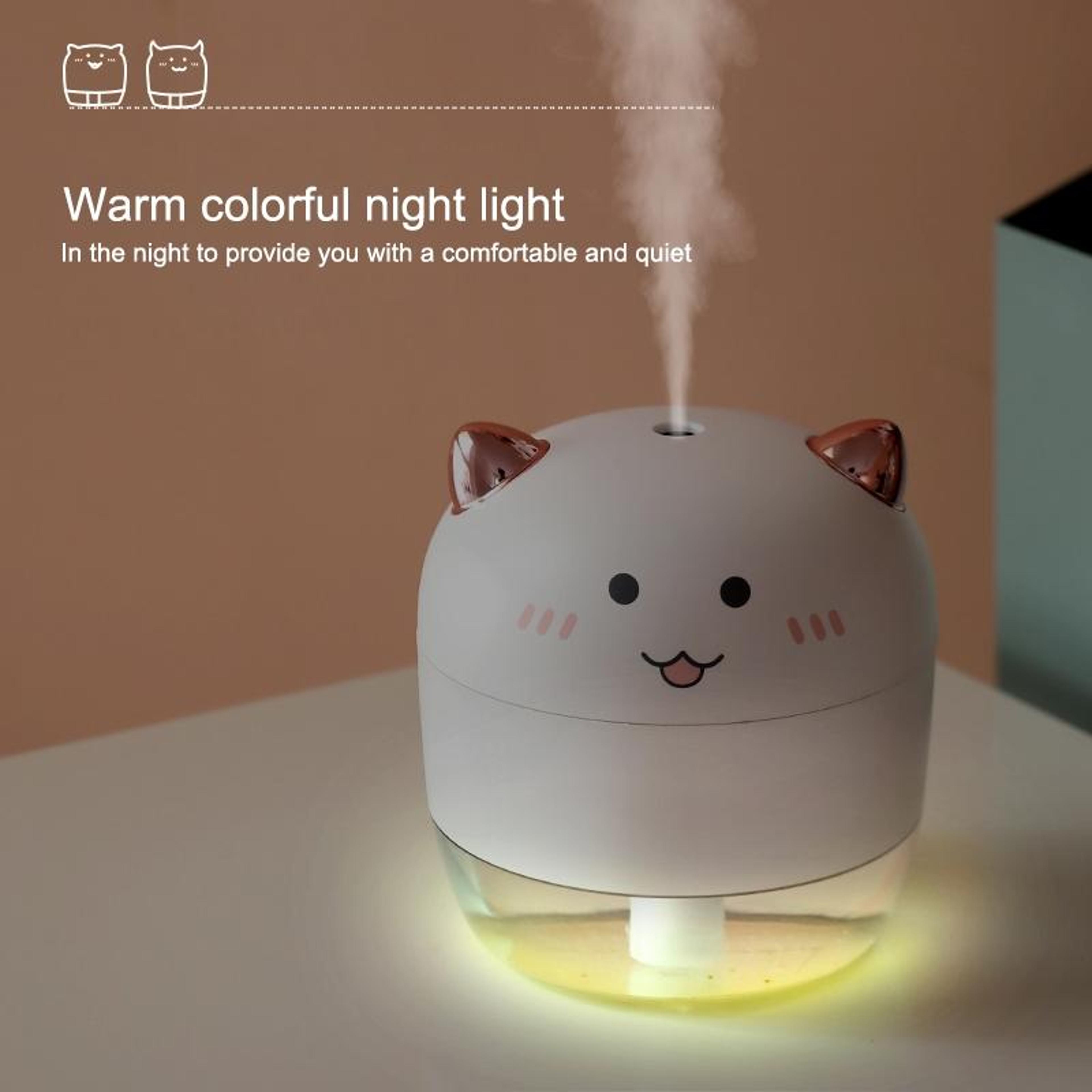 Devil Portable Humidifier USB Mini Air Humidifier With Colorful Night Light 6