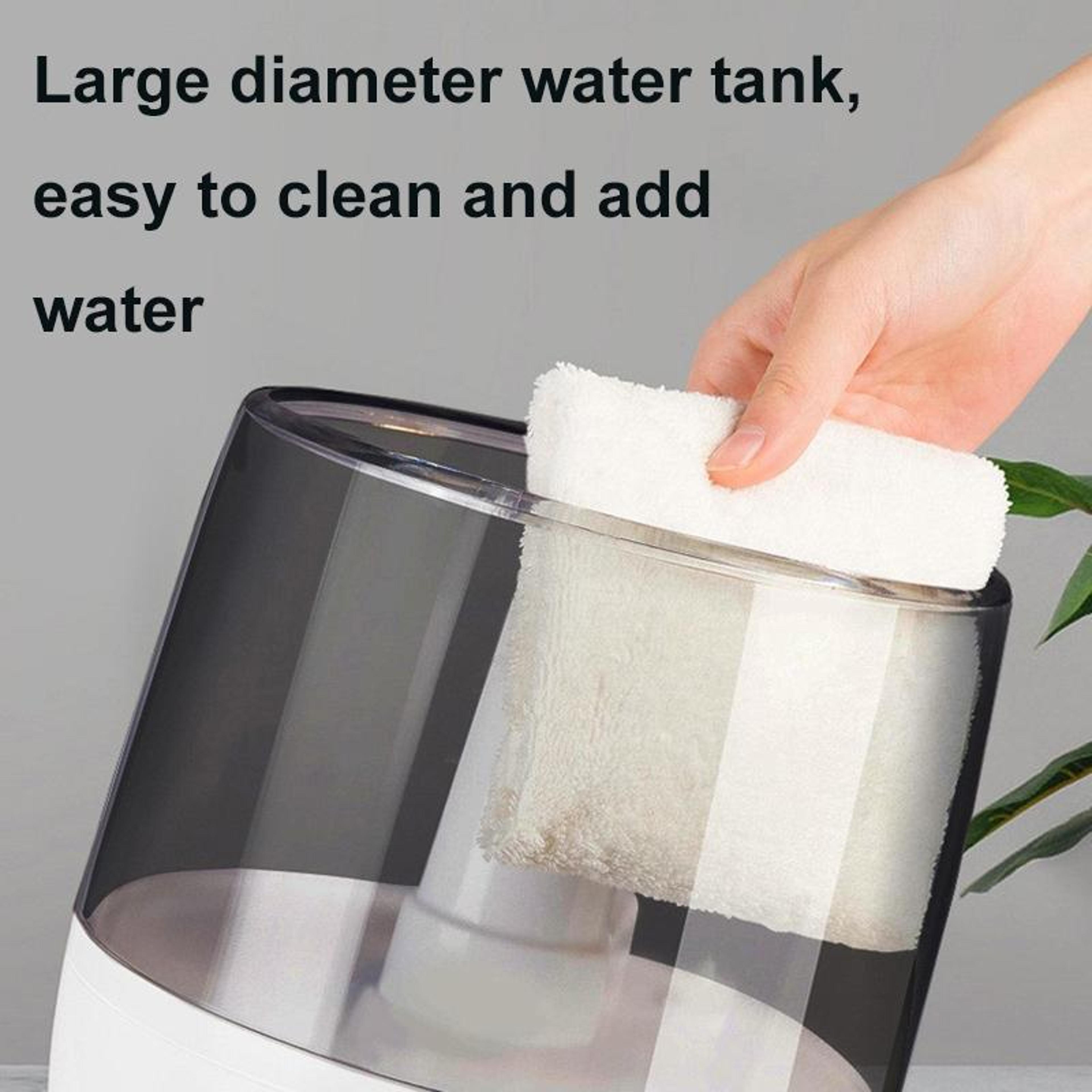 2L Ultrasonic Humidifier With Aromatherapy Diffuser Colorful LED Night Light And Adjustable Cool Mi 6