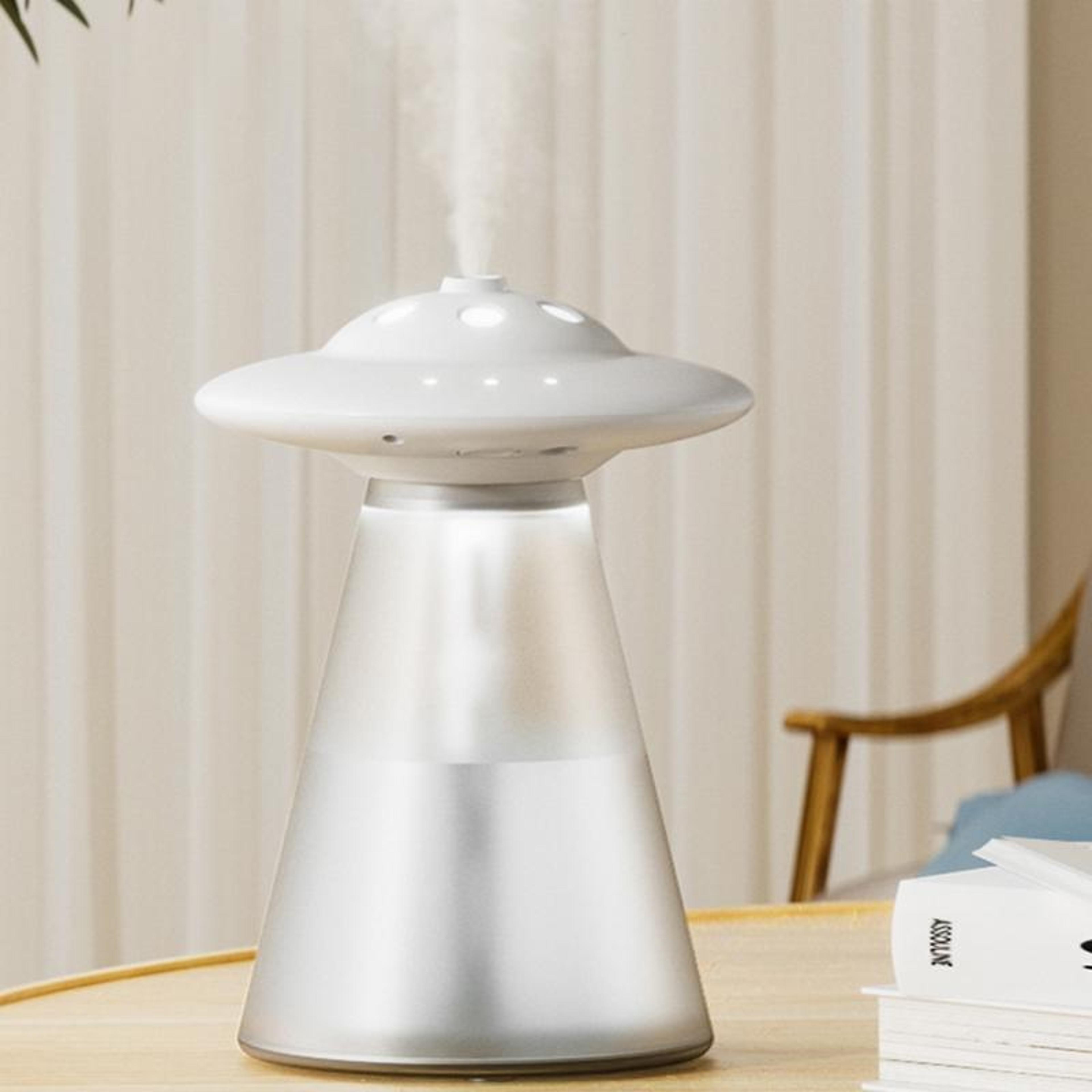 ufo usb humidifier with night light 800ml portable air humidifier type c rechargeable