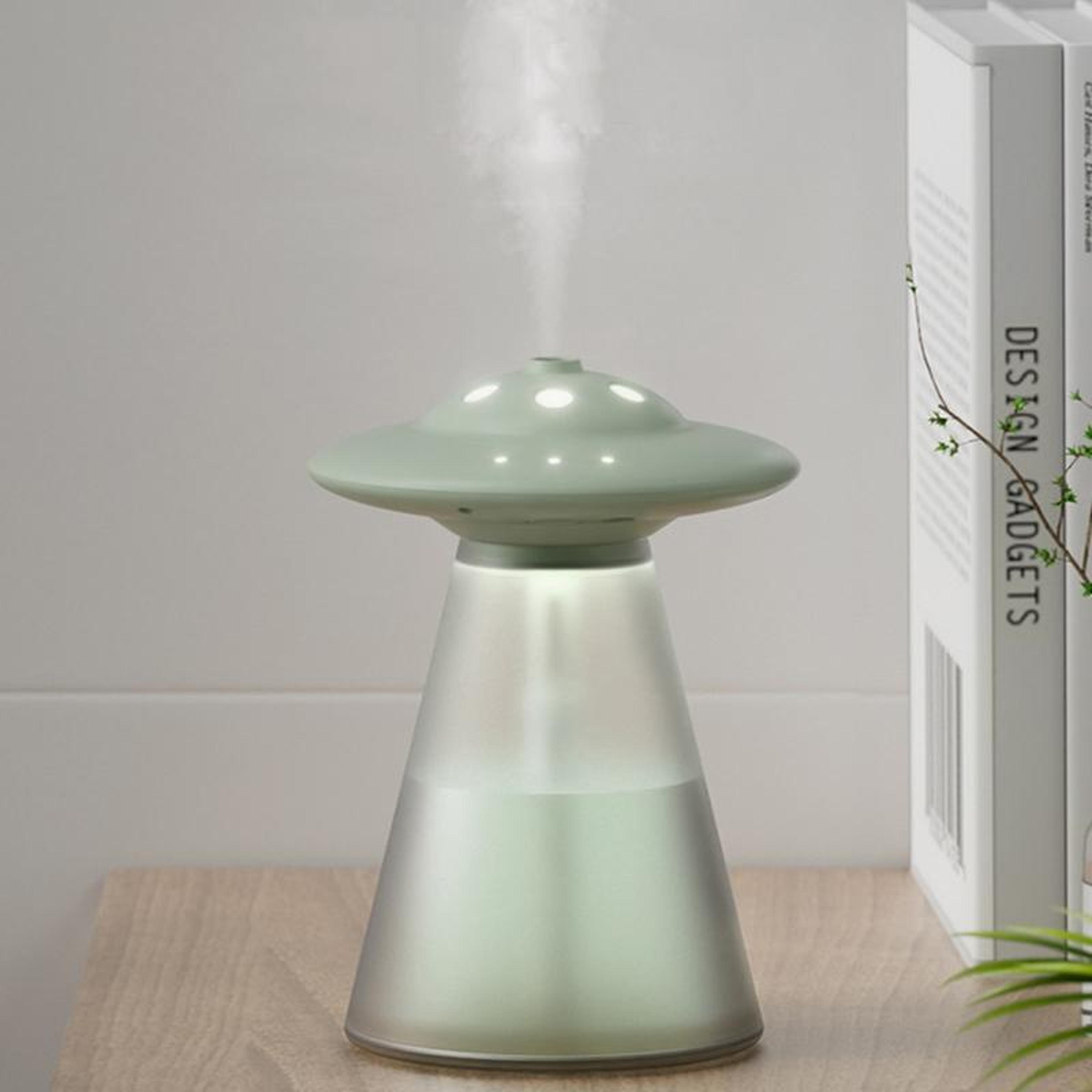 UFO USB Humidifier With Night Light 800ml Portable Air Humidifier Type C Rechargeable 6