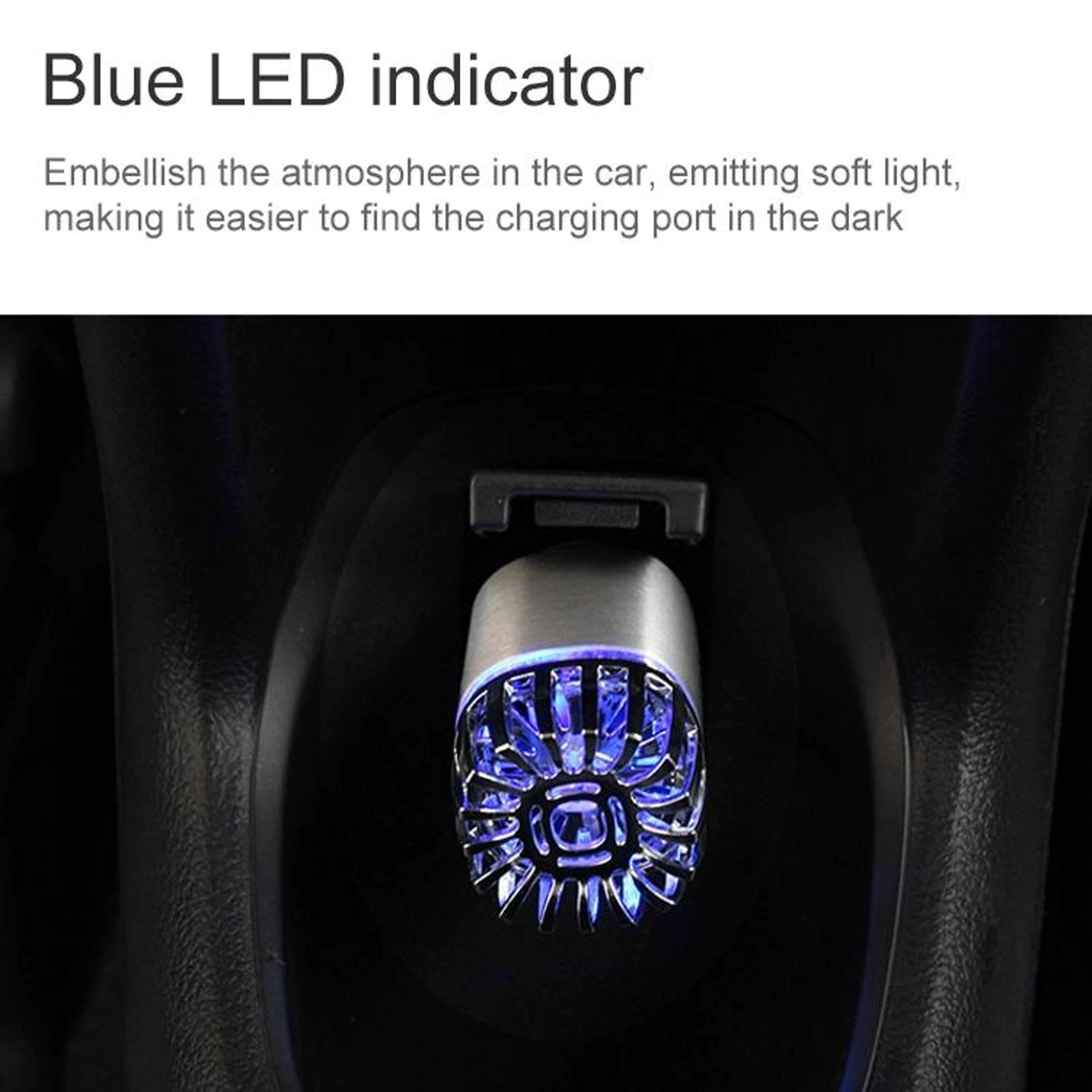 2 In 1 Car Air Purifier Negative Ion Aromatherapy Diffuser With Dual USB Car Charger 4