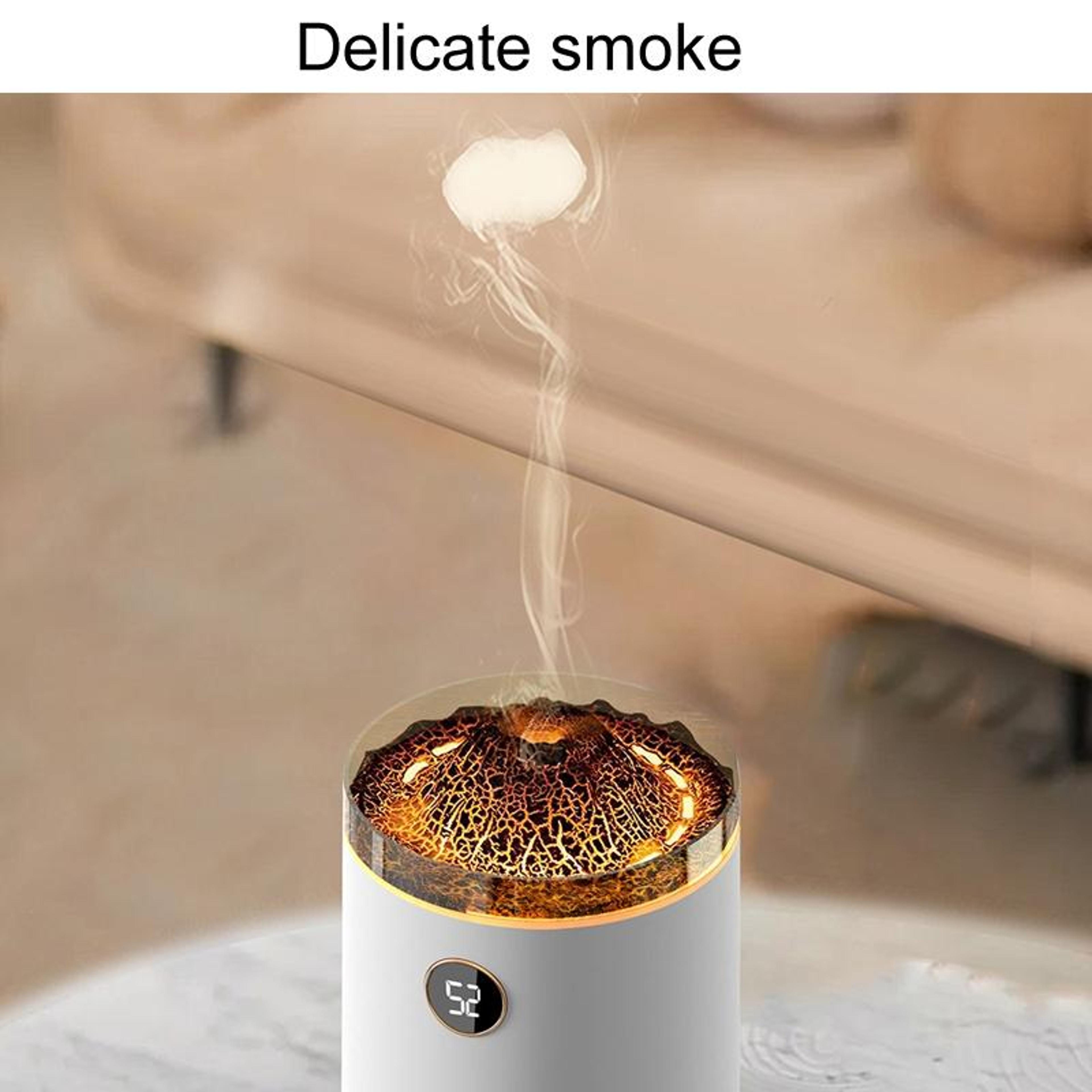 Volcano Aroma Diffuser Essential Oil Diffuser Mini Humidifier With Lava Mist Effect 1