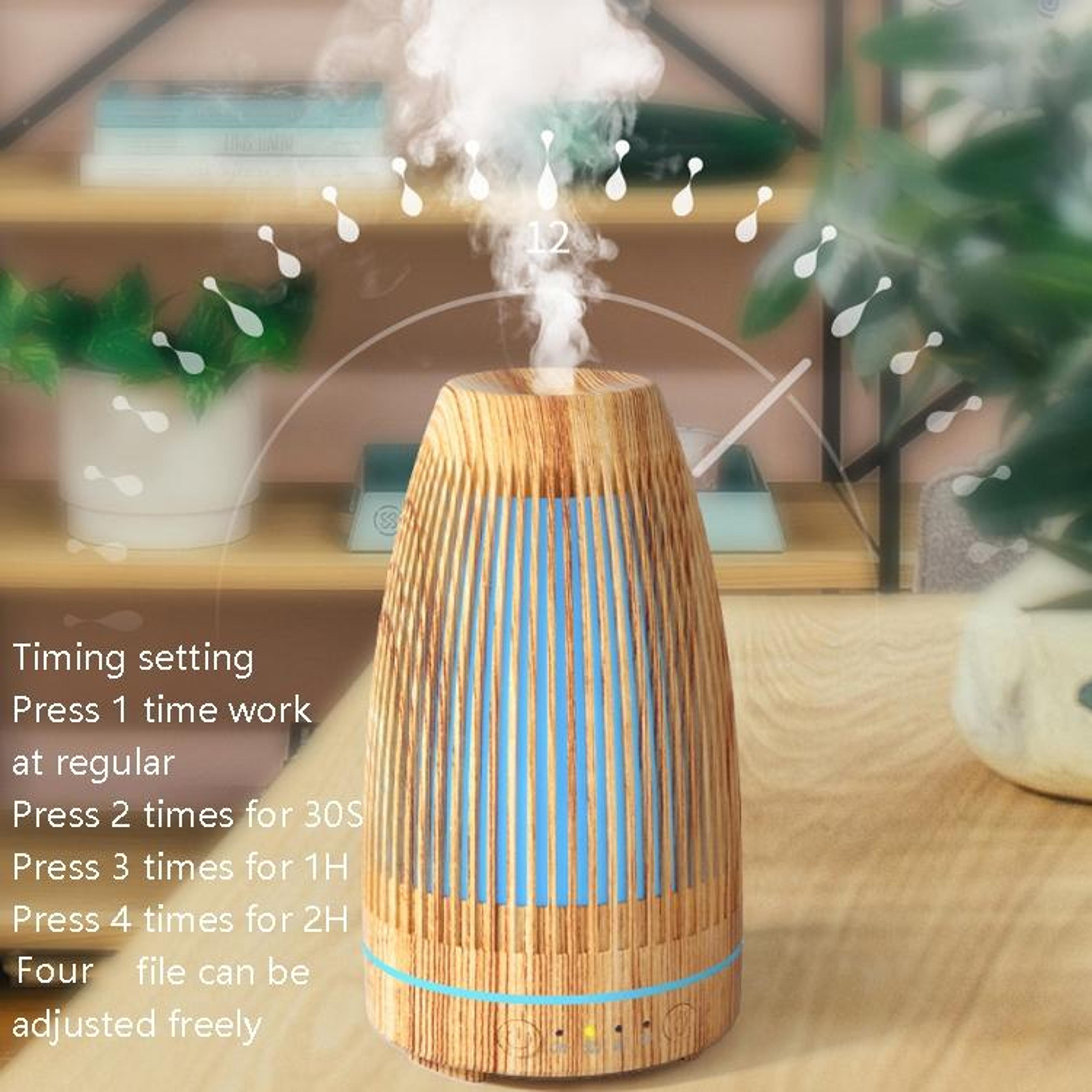 Atmosphere Aroma Diffuser USB Humidifier With Colorful LED Night Light And Timer 1