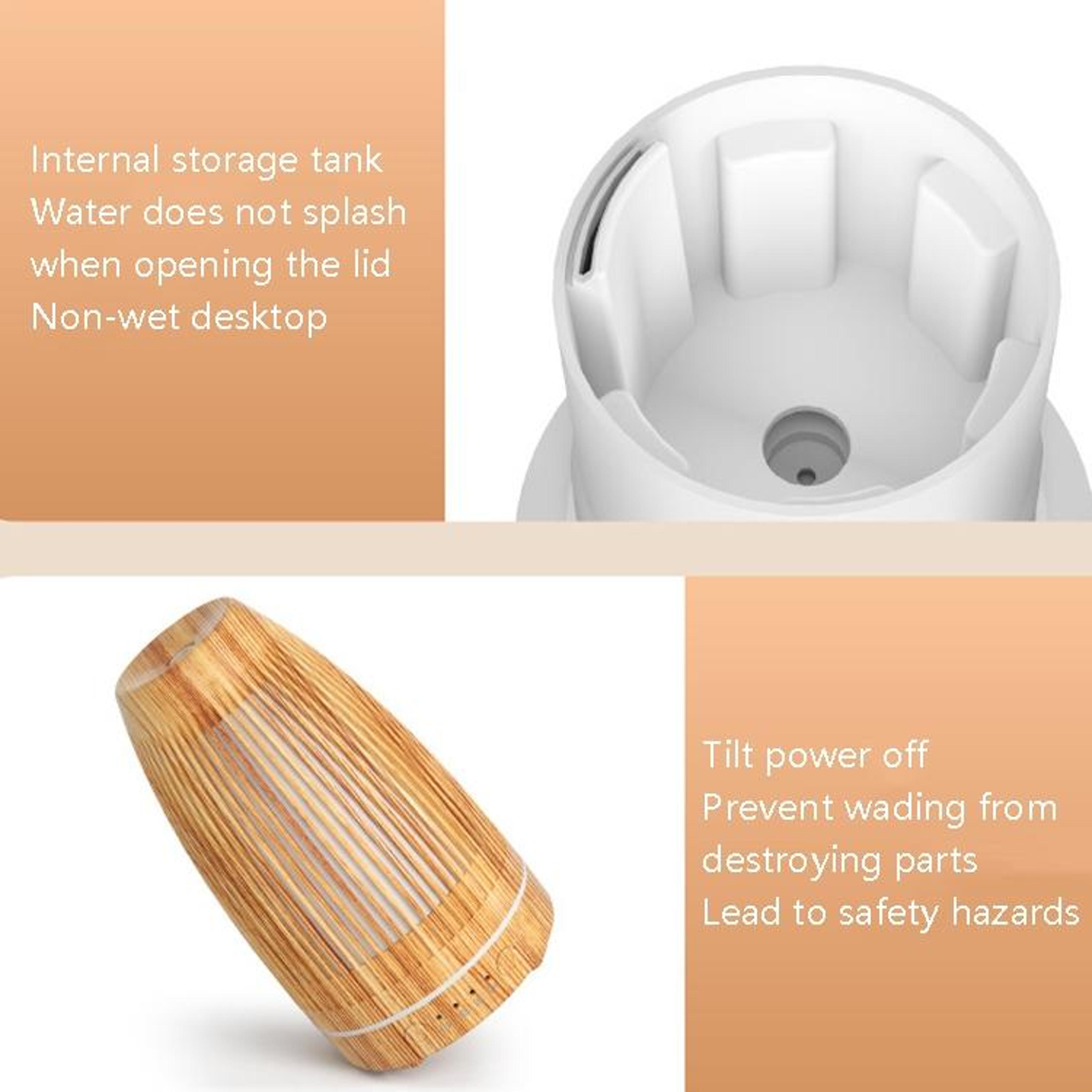 Atmosphere Aroma Diffuser USB Humidifier With Colorful LED Night Light And Timer 2