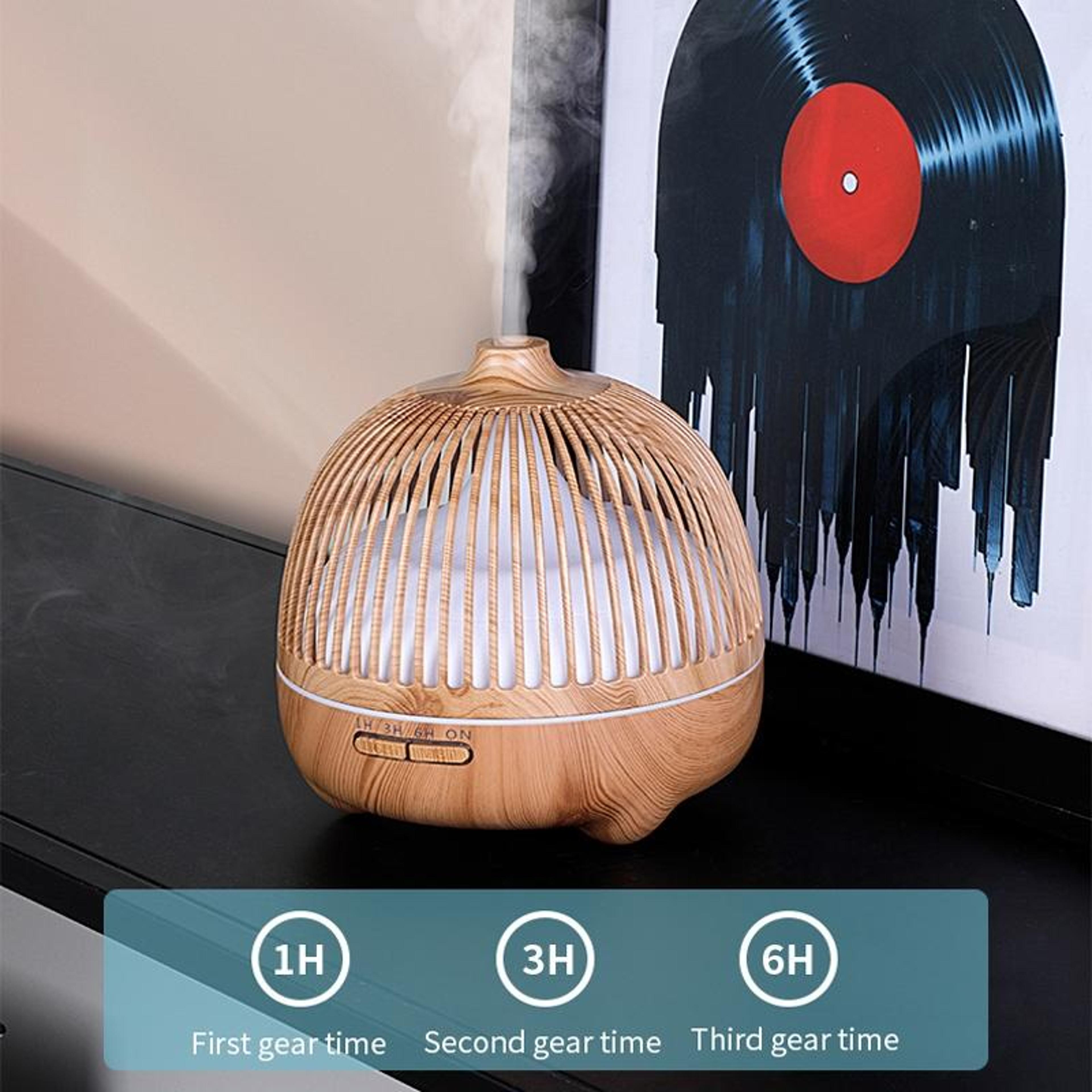 Bird Cage Aromatherapy Diffuser Ultrasonic Humidifier With LED Night Light And Remote Control 1