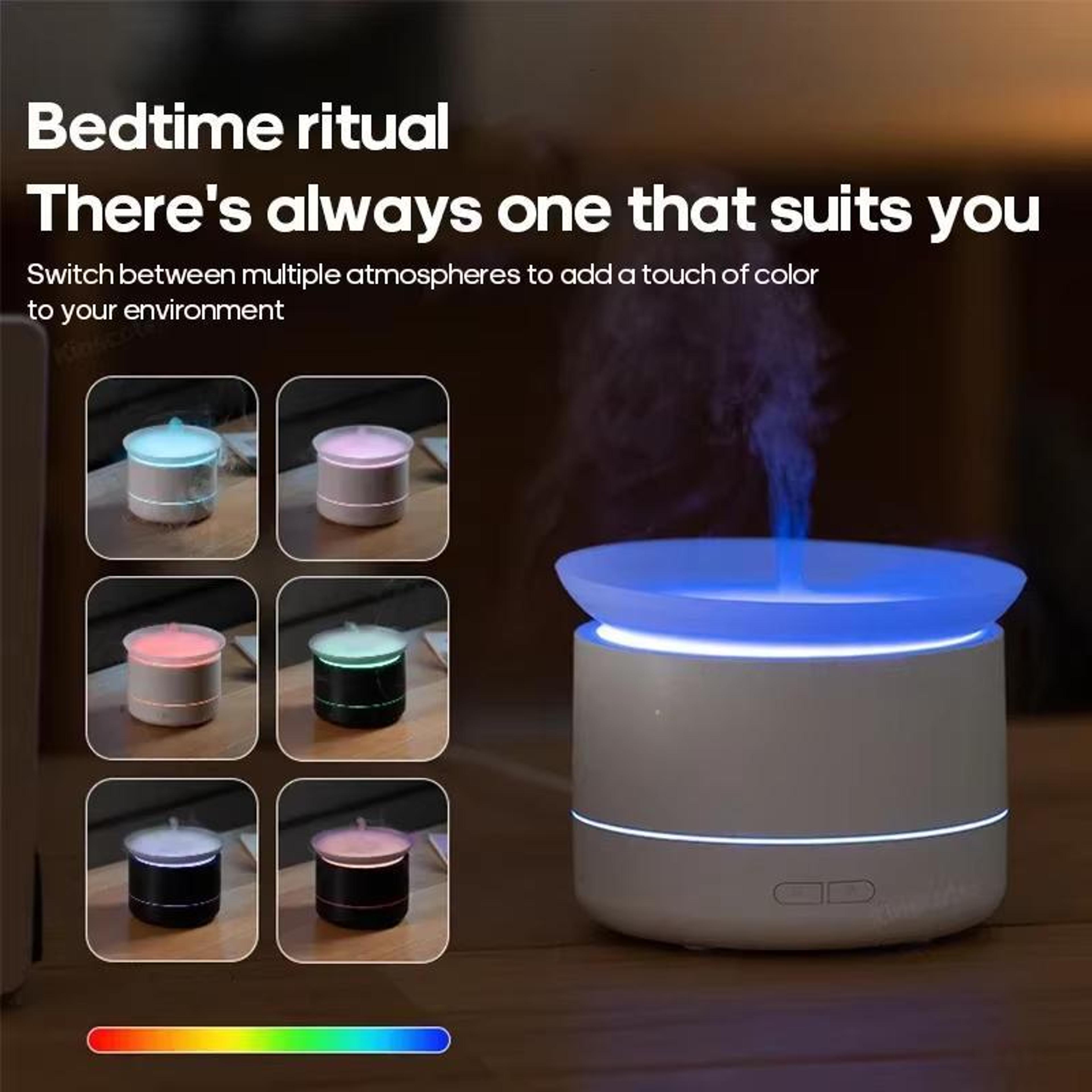 Sea Of Clouds Aroma Diffuser 200ml Essential Oil Diffuser USB Humidifier With 7 Color Mood Lights 4