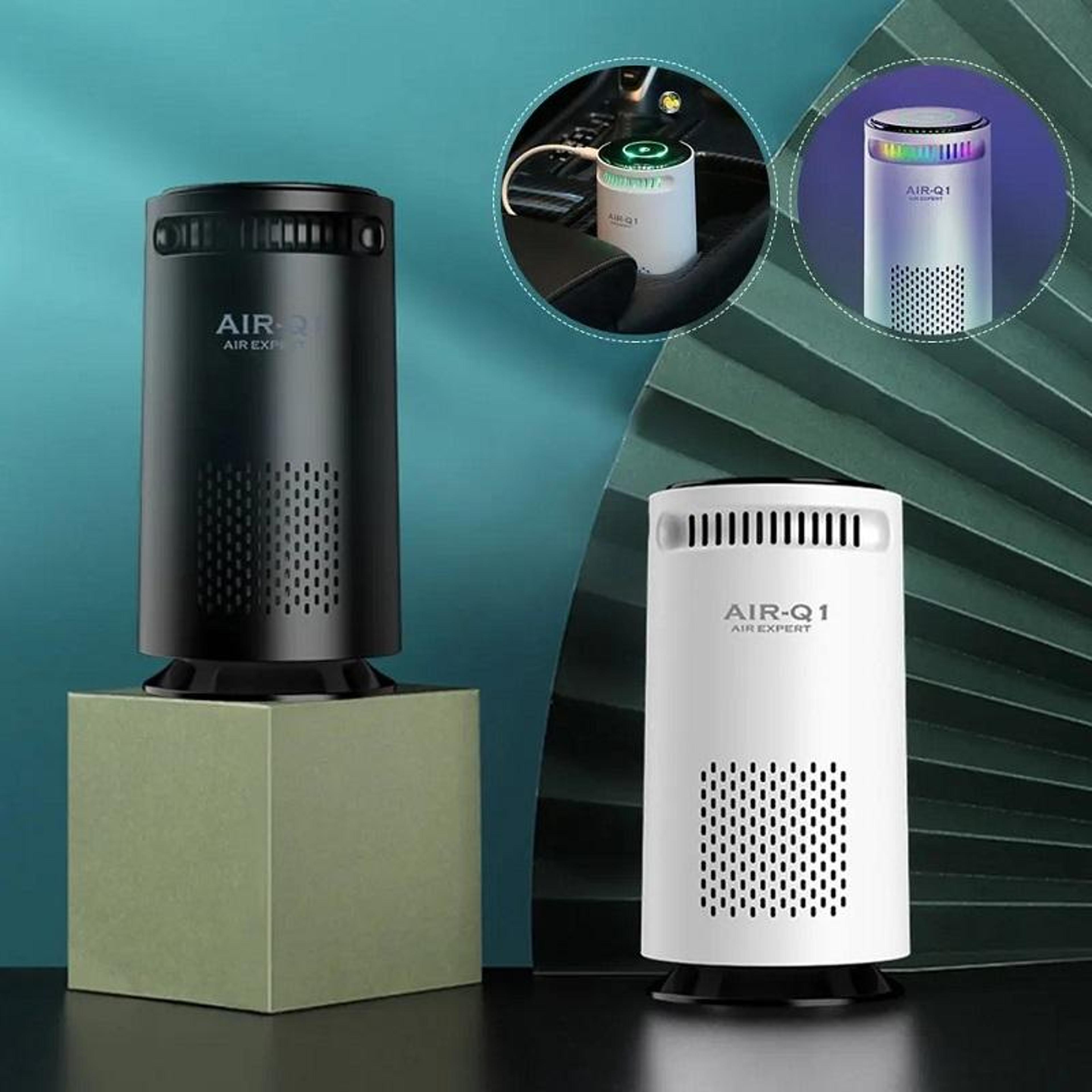 Negative Ion Car Air Purifier USB Odor Remover Aromatherapy Diffuser 0
