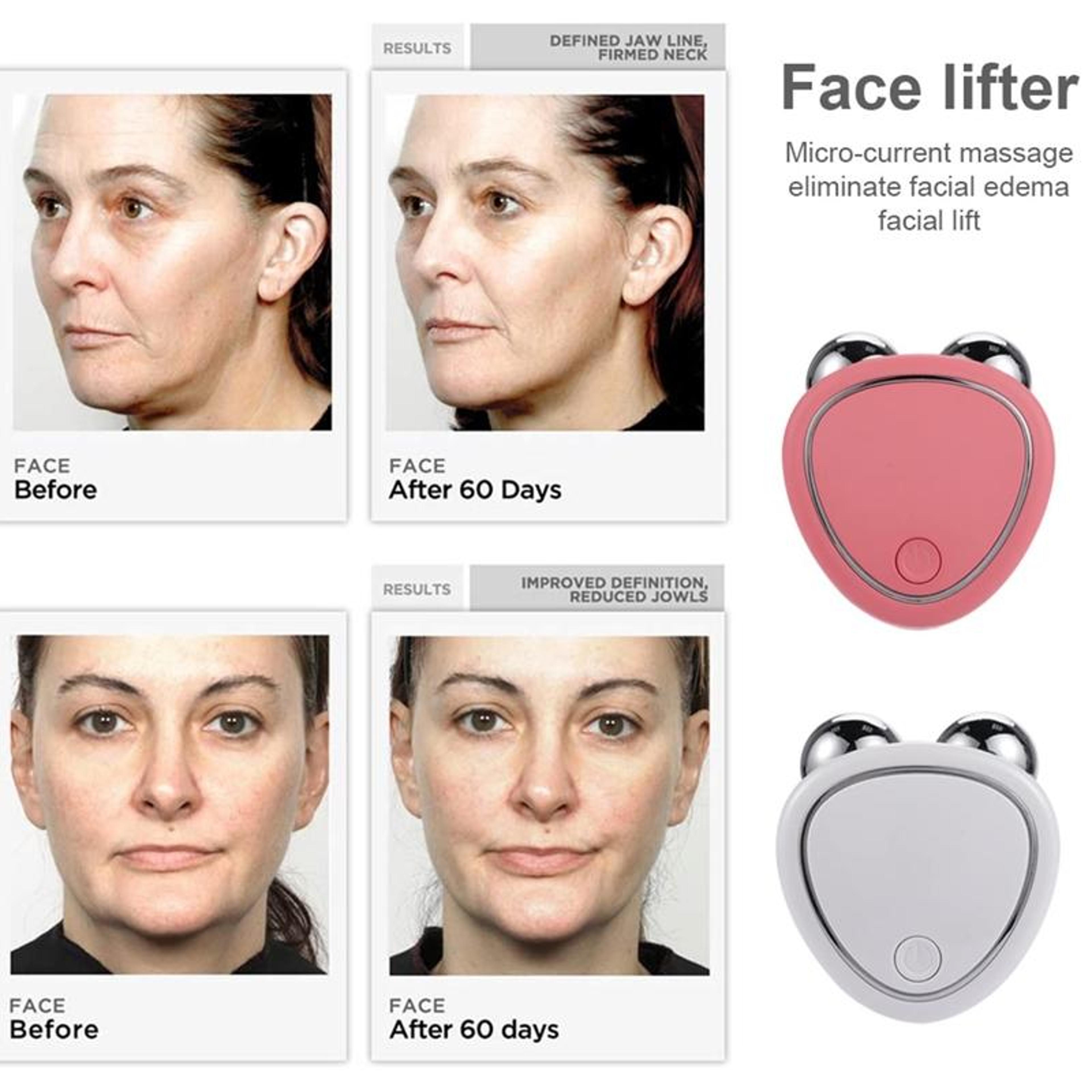 Mini Microcurrent Facial Device USB Rechargeable Face Lifting Massager For Skin Firming And Facial  7