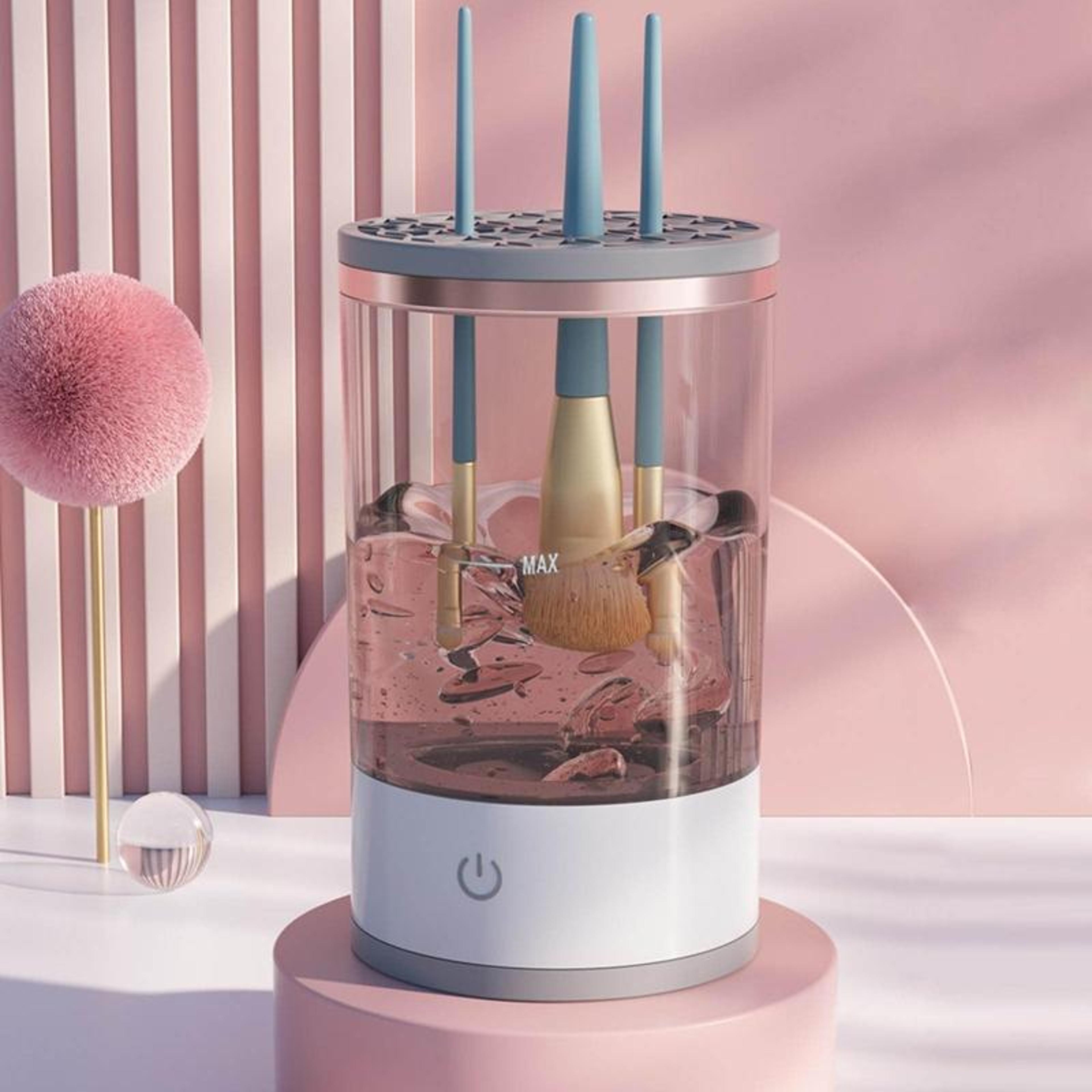 USB Electric Makeup Brush Cleaner With Organizer And Makeup Brush Cleaning Machine For Deep Sonic C 6
