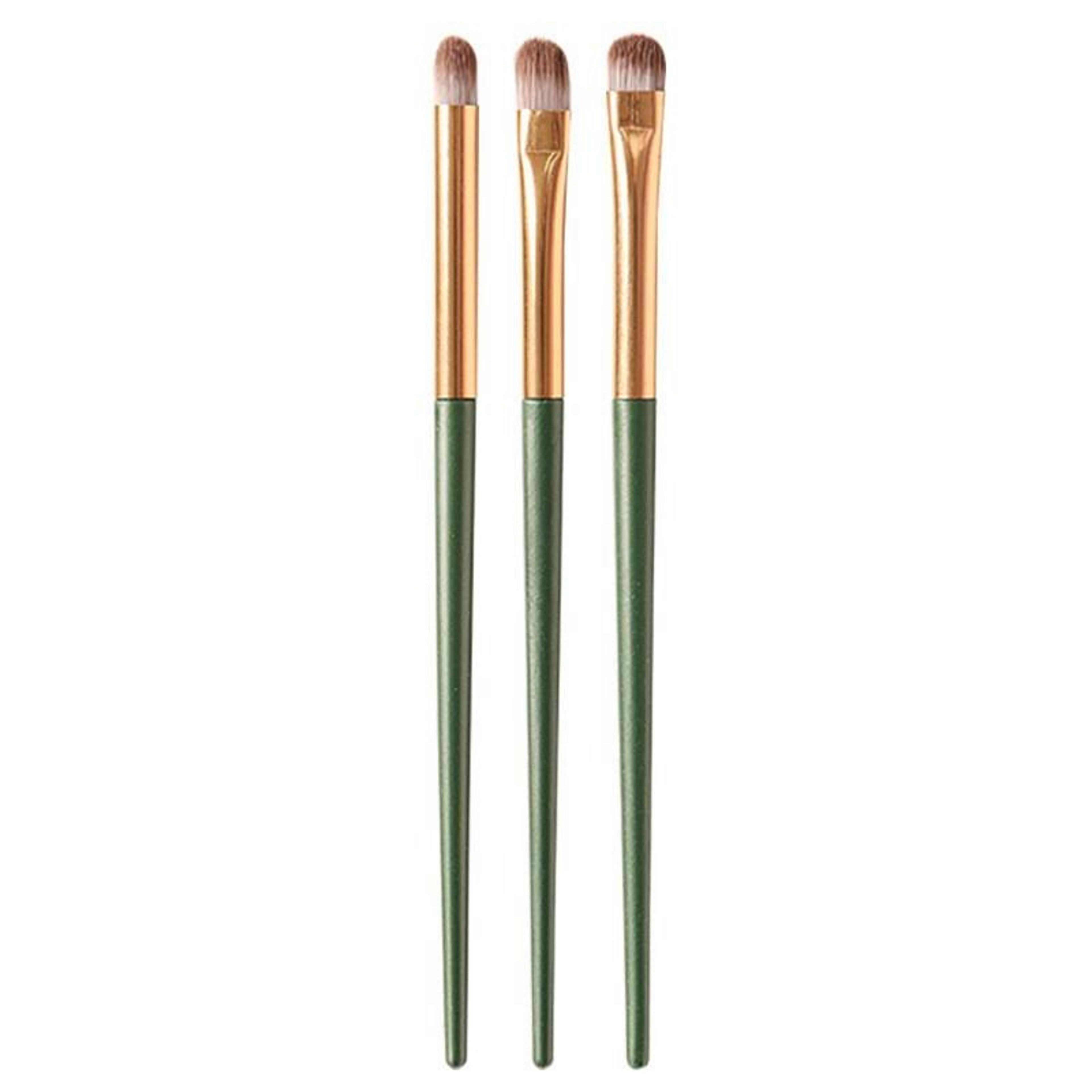 Eyeshadow Brush Set Portable 3 In 1 Makeup Brush Set For Flawless Eye Makeup 5