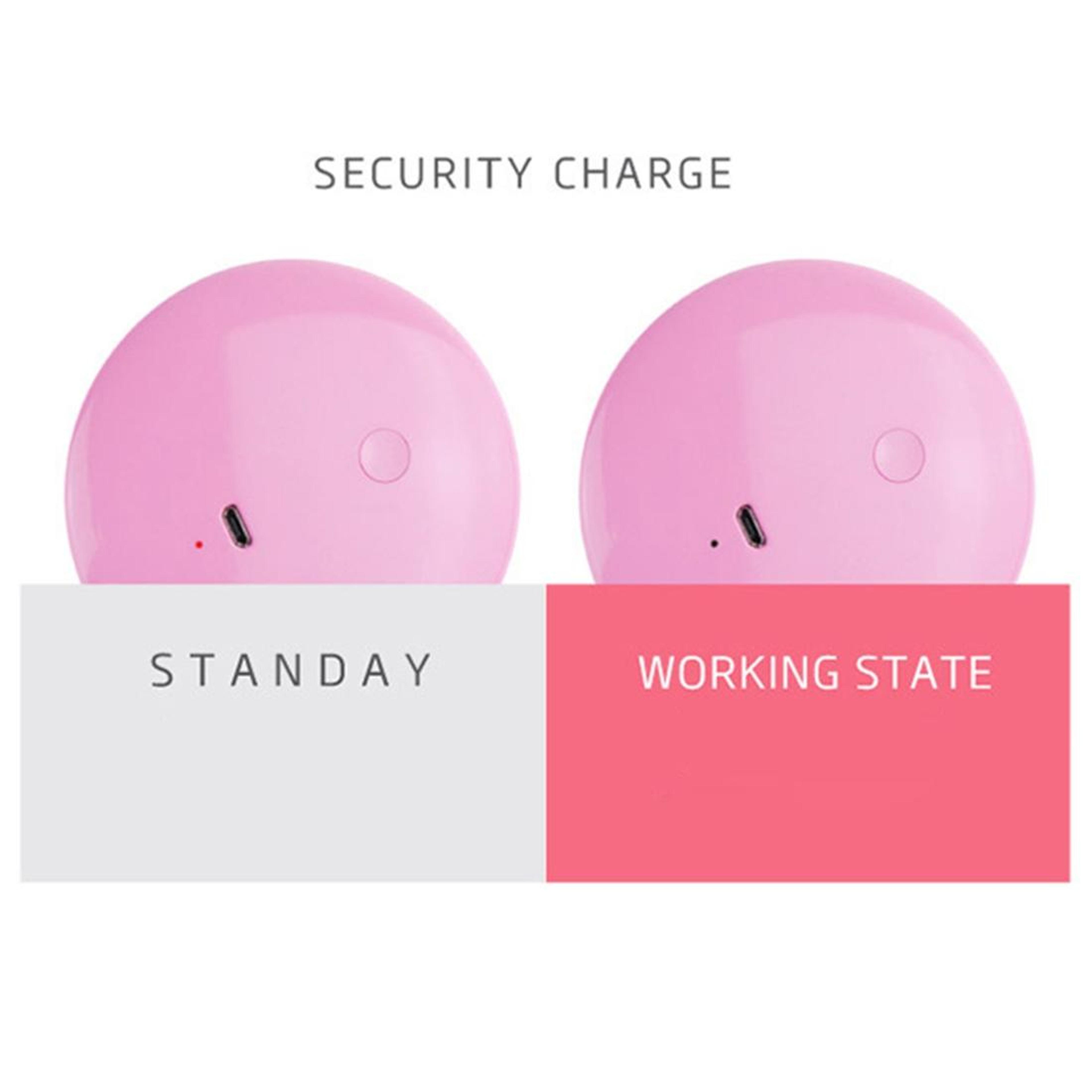 Portable LED Makeup Mirror Rechargeable Donut Vanity Mirror With LED Desk Lamp And Night Light 8