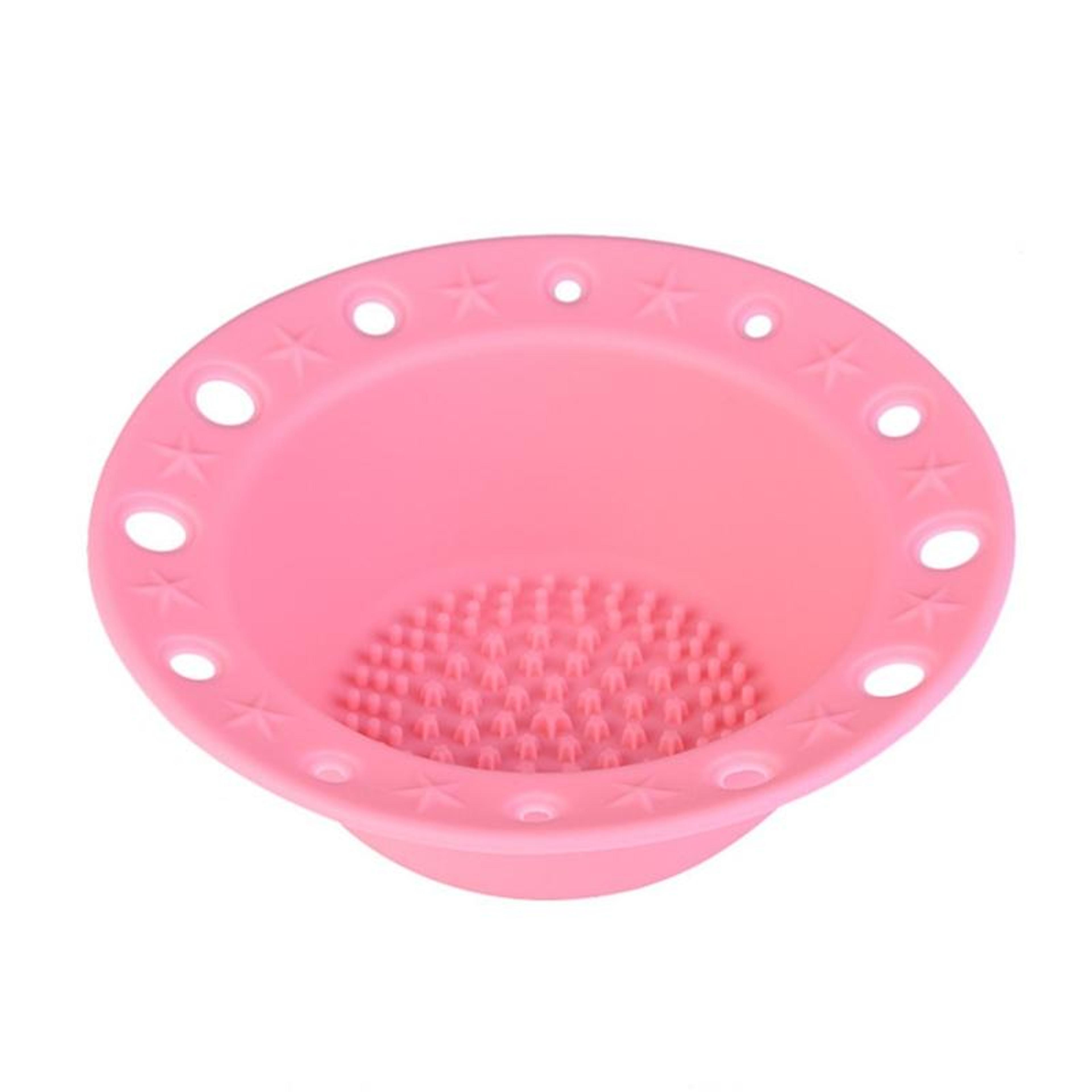 Silicone Makeup Brush Cleaner Bowl Tray For Fast Brush Cleaning And Cosmetic Tool Care 5