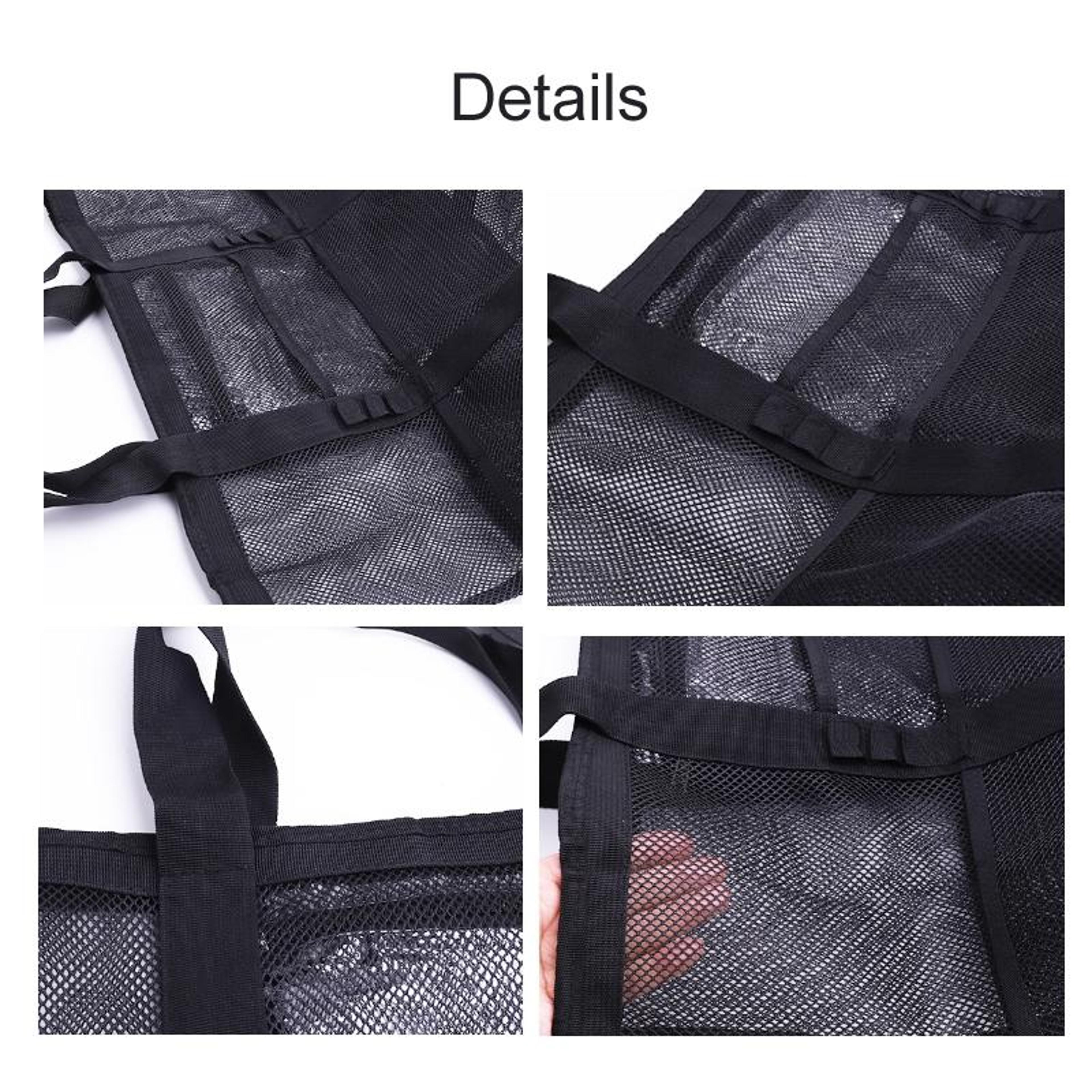 Large Capacity Mesh Beach Bag With 8 Pockets Lightweight Beach Tote Bag For Swimming Travel And Dai 4