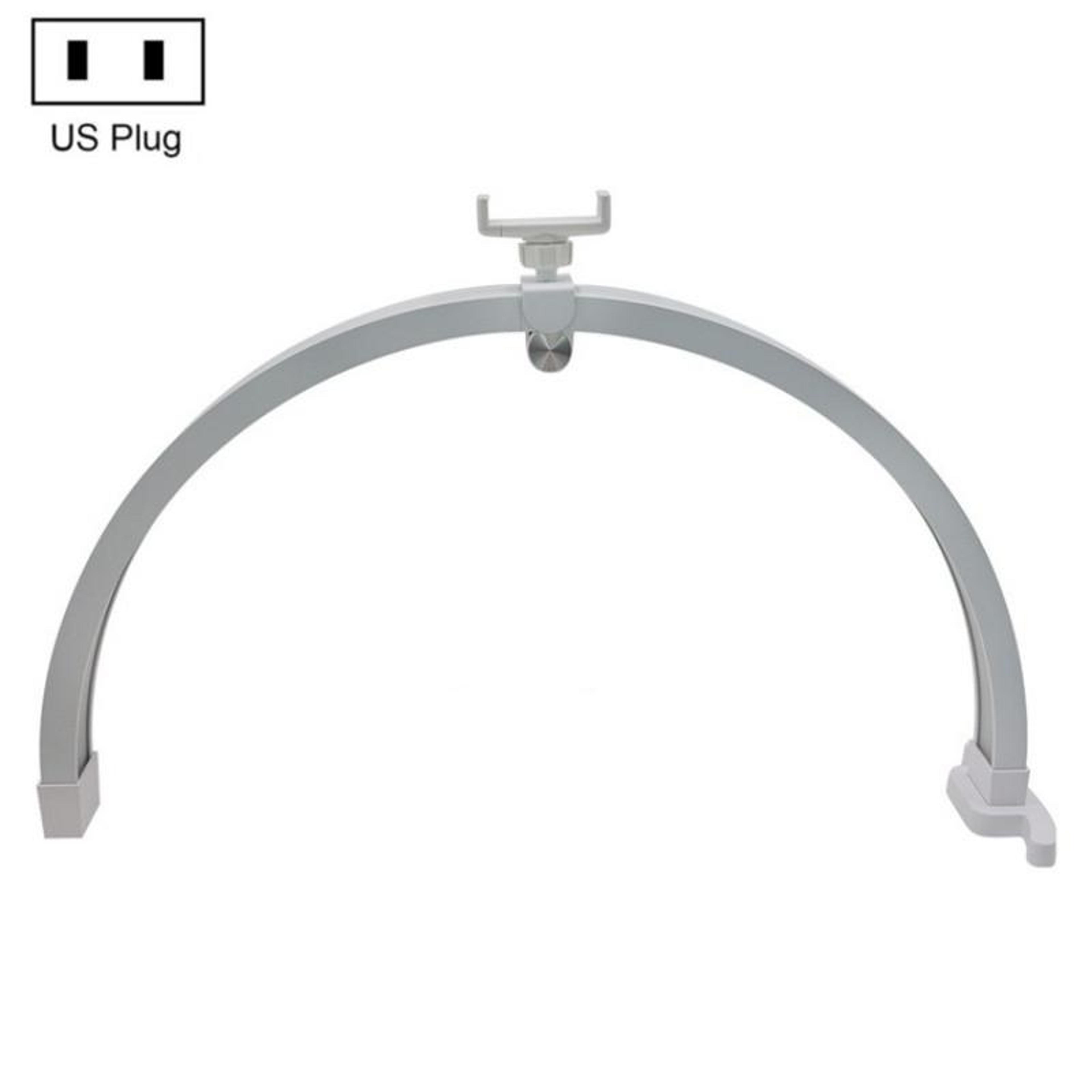 Foldable LED Nail Lamp Half Moon Nail Tech Light With Touch Control And Adjustable Brightness 0