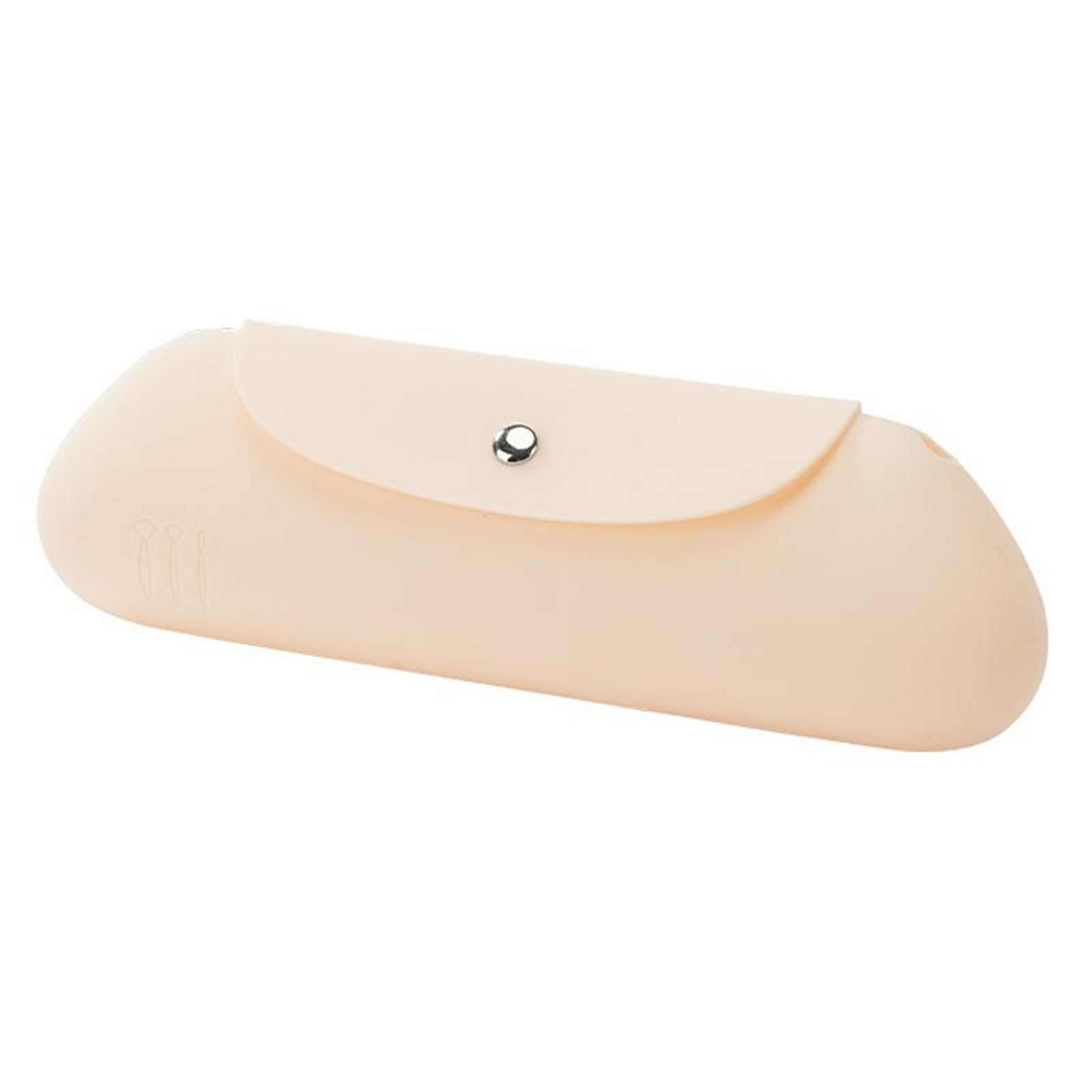 Silicone Makeup Brush Holder Travel Makeup Brush Case Large Capacity Cosmetic Storage Bag 6