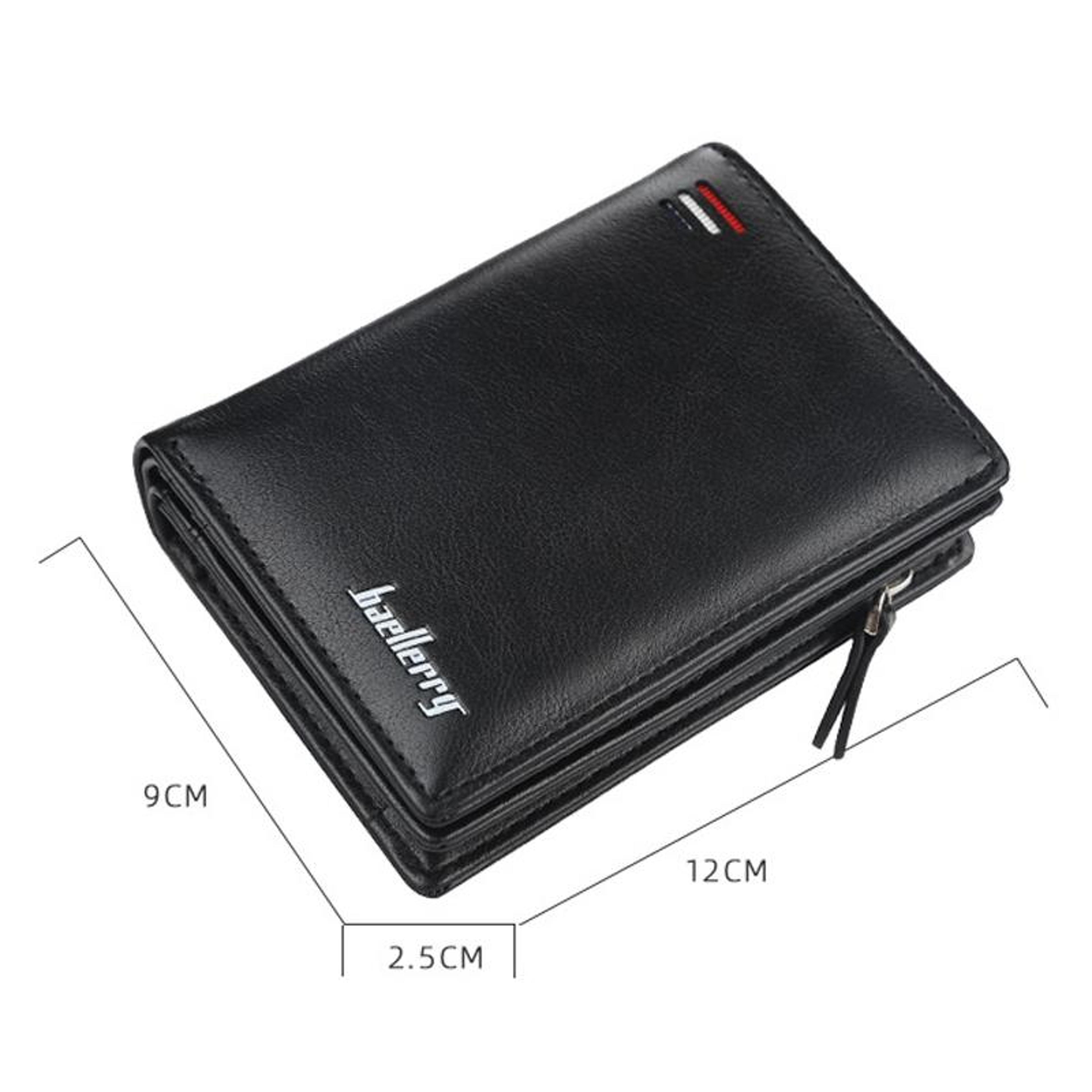 Premium Mens Wallet Slim Bifold Wallet With Multi Card Slots Coin Pocket And Magnetic Snap Closure 1