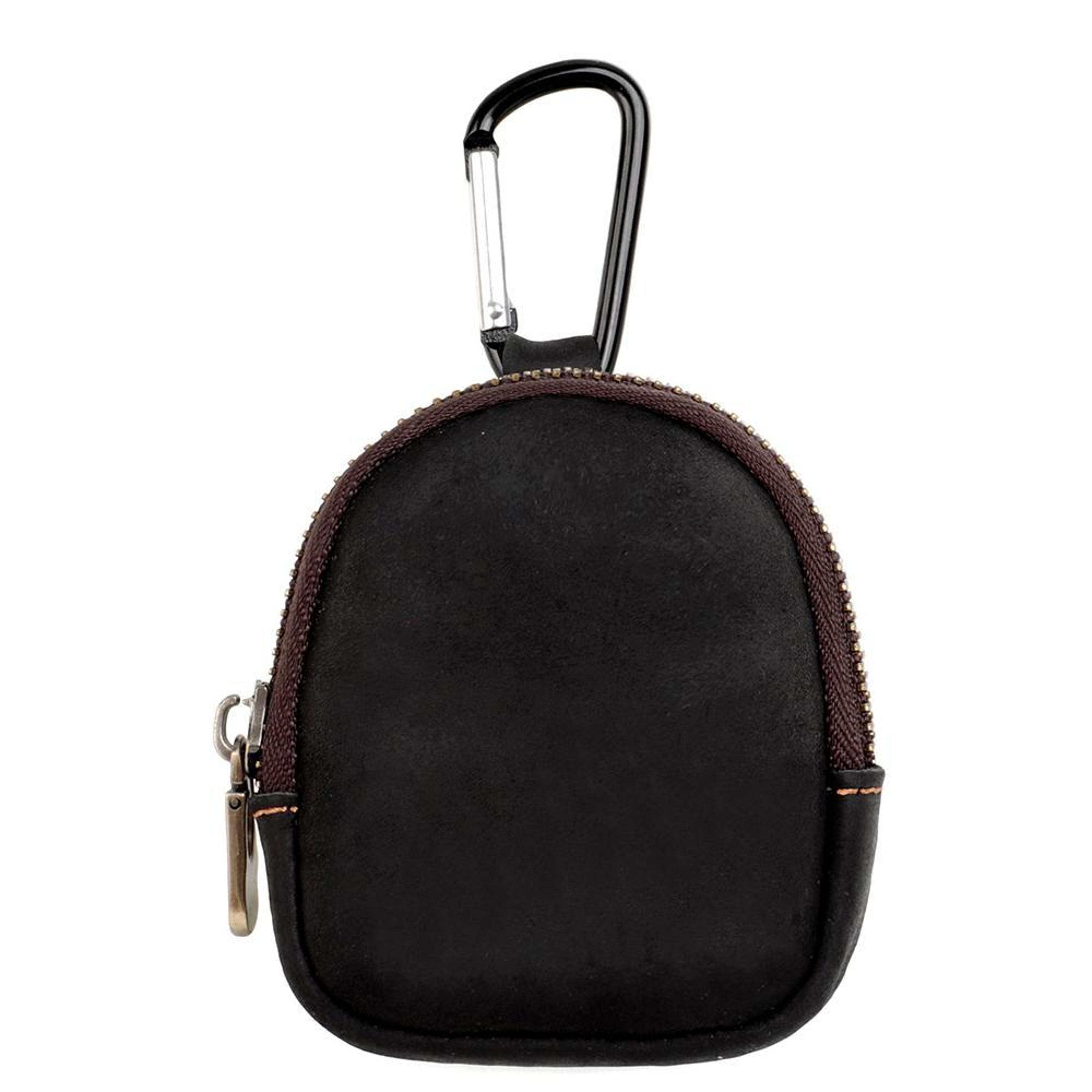 Genuine Leather Coin Purse Small Zip Pouch Mini Key Holder Wallet 9