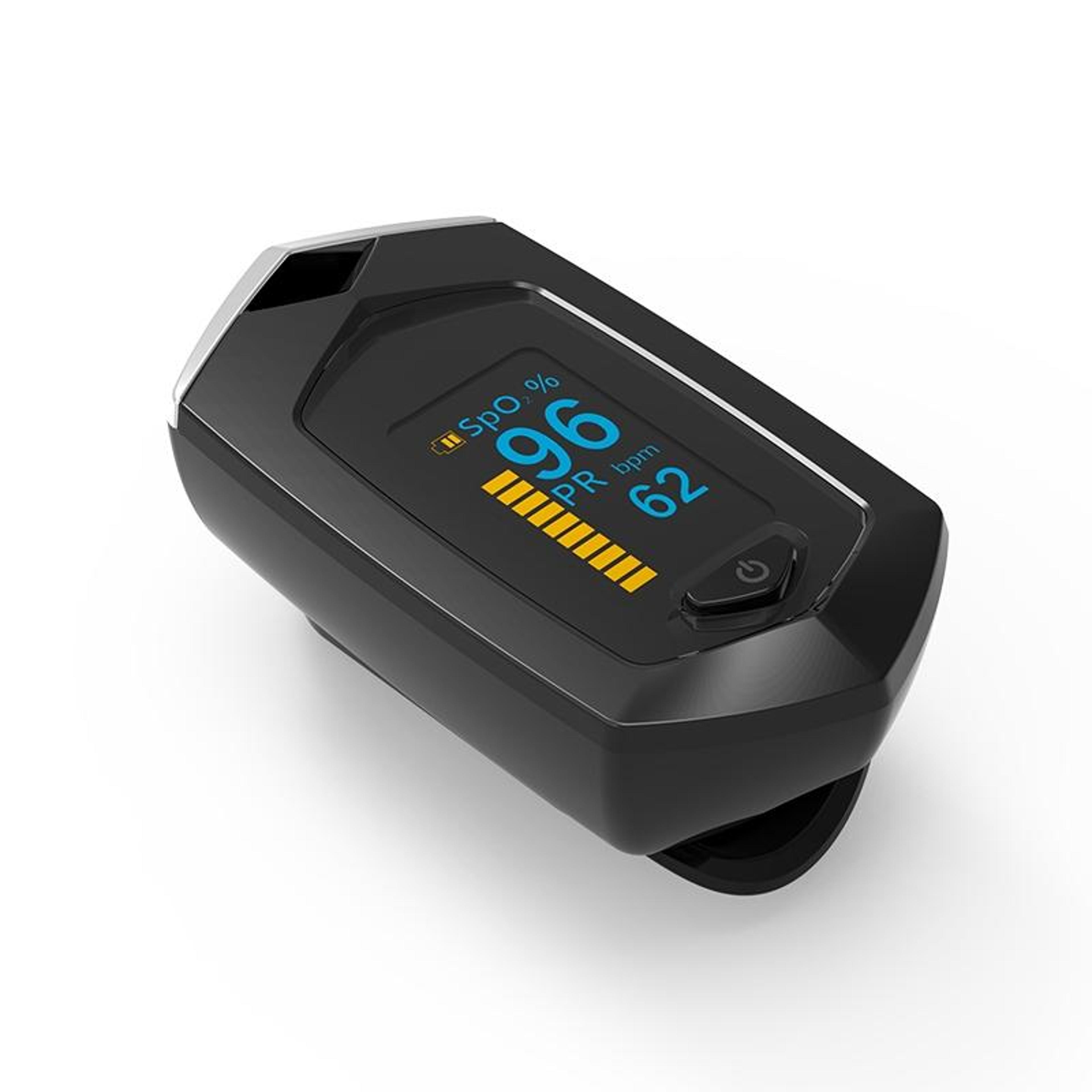 Rechargeable Fingertip Pulse Oximeter Portable Blood Oxygen Monitor 1