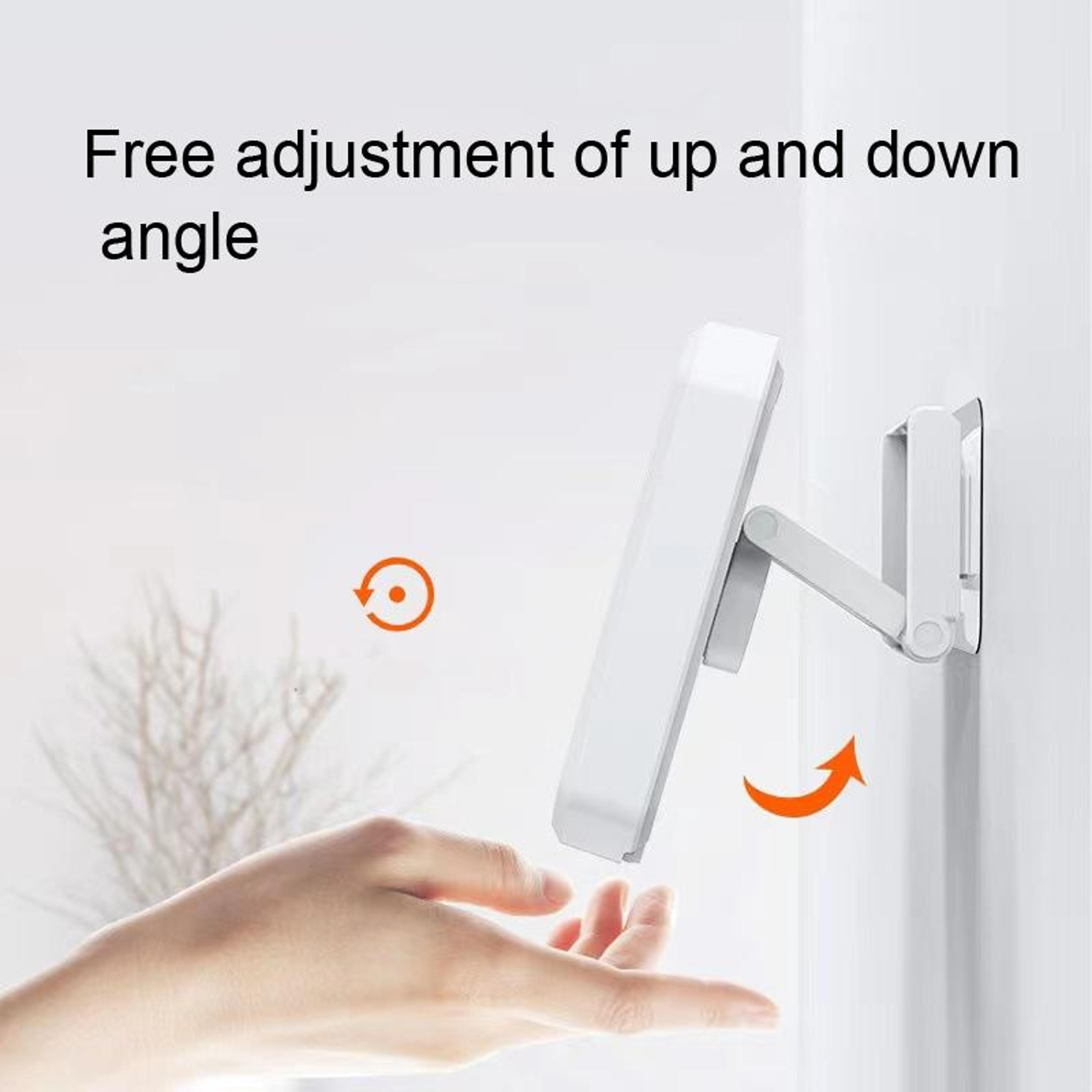 Retractable Wall Mount Waterproof Shower Phone Holder With 360 Rotation 2