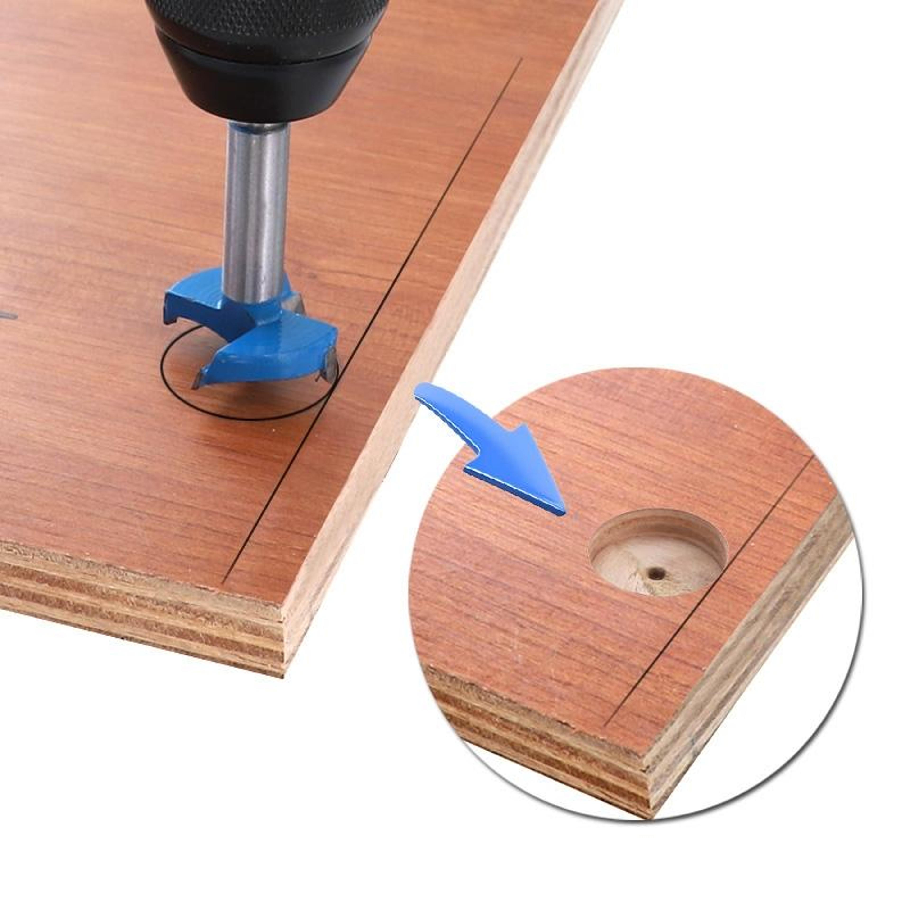 35mm Hinge Jig Cabinet Hinge Drilling Template Woodworking Hinge Installation Tool 3